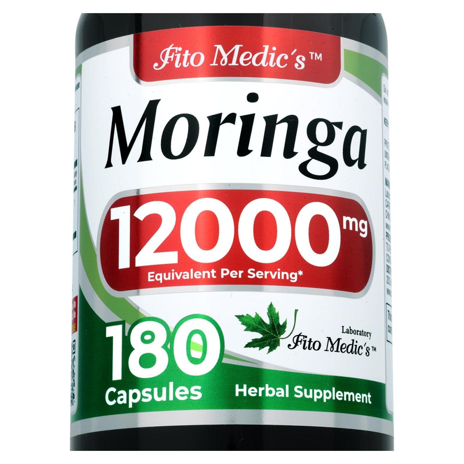 Cápsulas de Moringa Oleifera FITO MEDIC'S 300 Unidades 600 mg