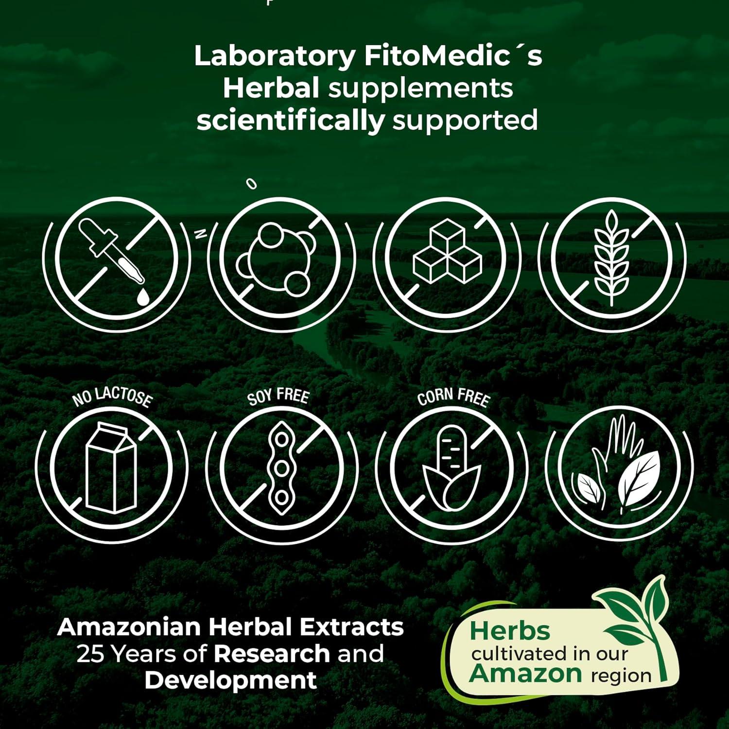 Cápsulas de Moringa Oleifera FITO MEDIC'S 300 Unidades 600 mg