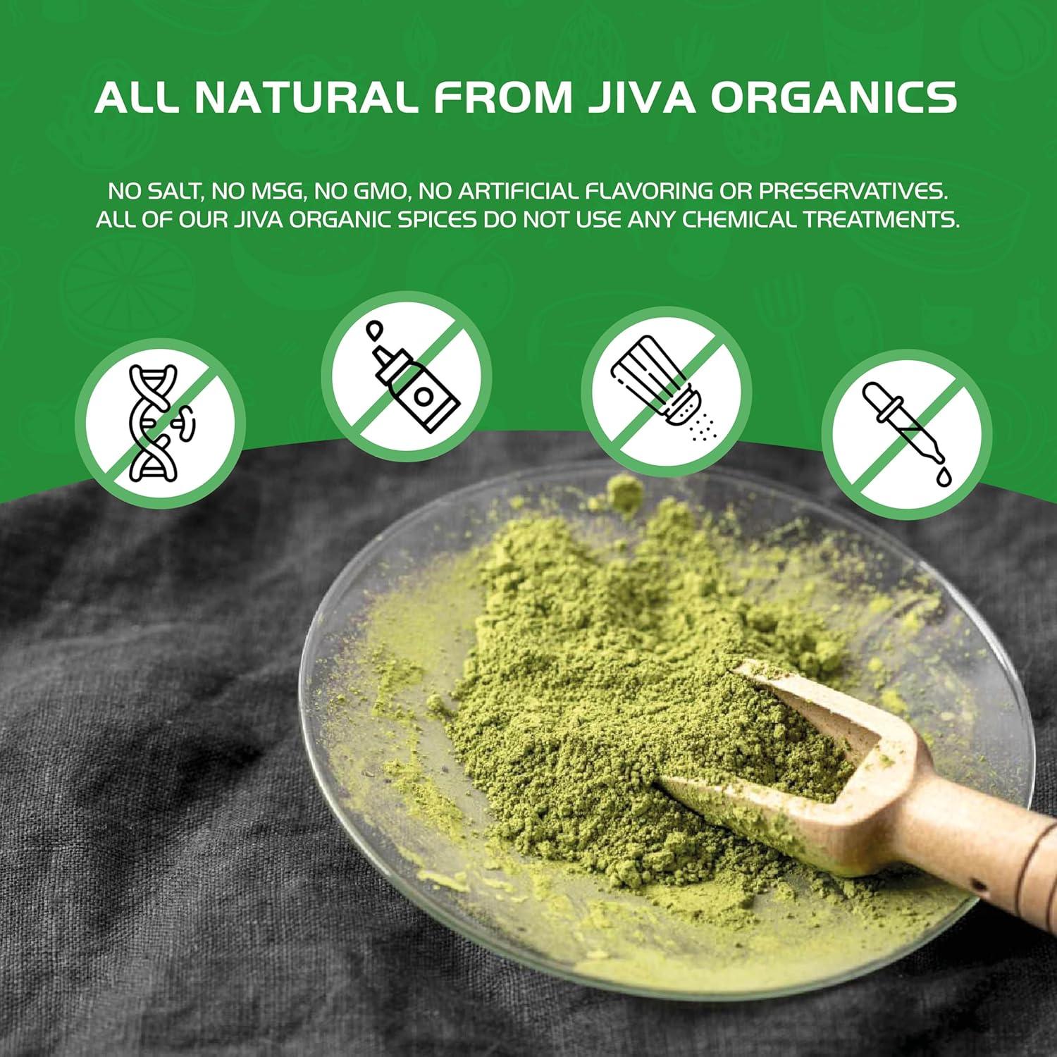 Polvo de Moringa Orgánica Jiva Organics 0.57kg Bolsa a Granel