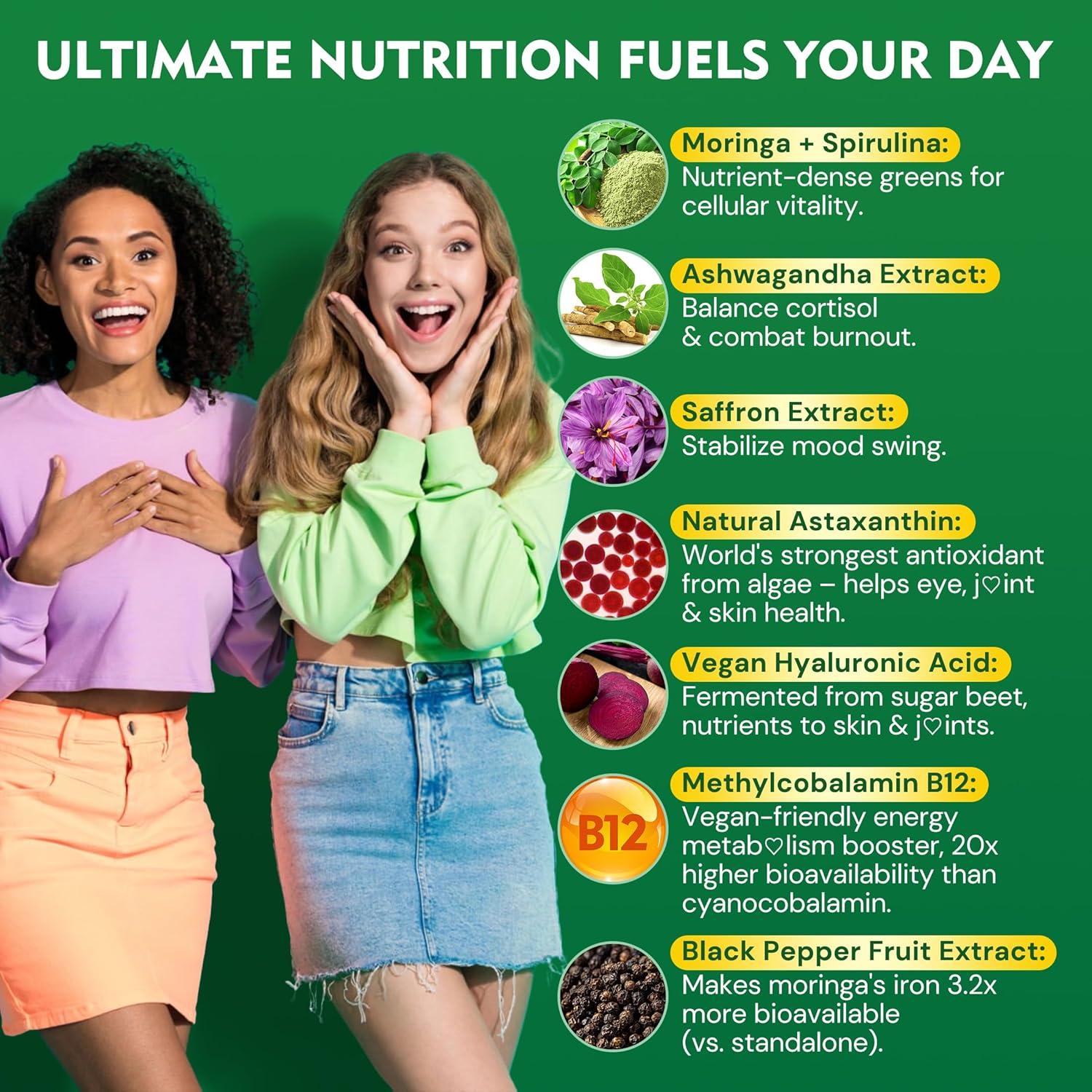 Gomitas de Moringa Orgánica 1000mg NextDia - 120 Unidades