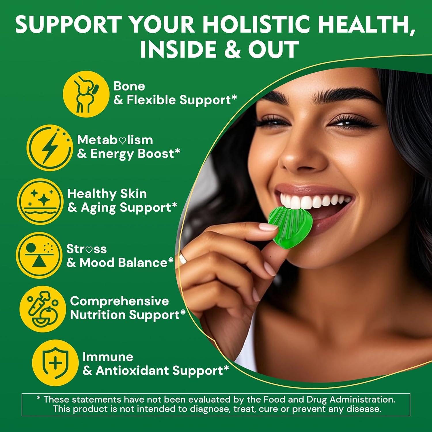 Gomitas de Moringa Orgánica 1000mg NextDia - 120 Unidades