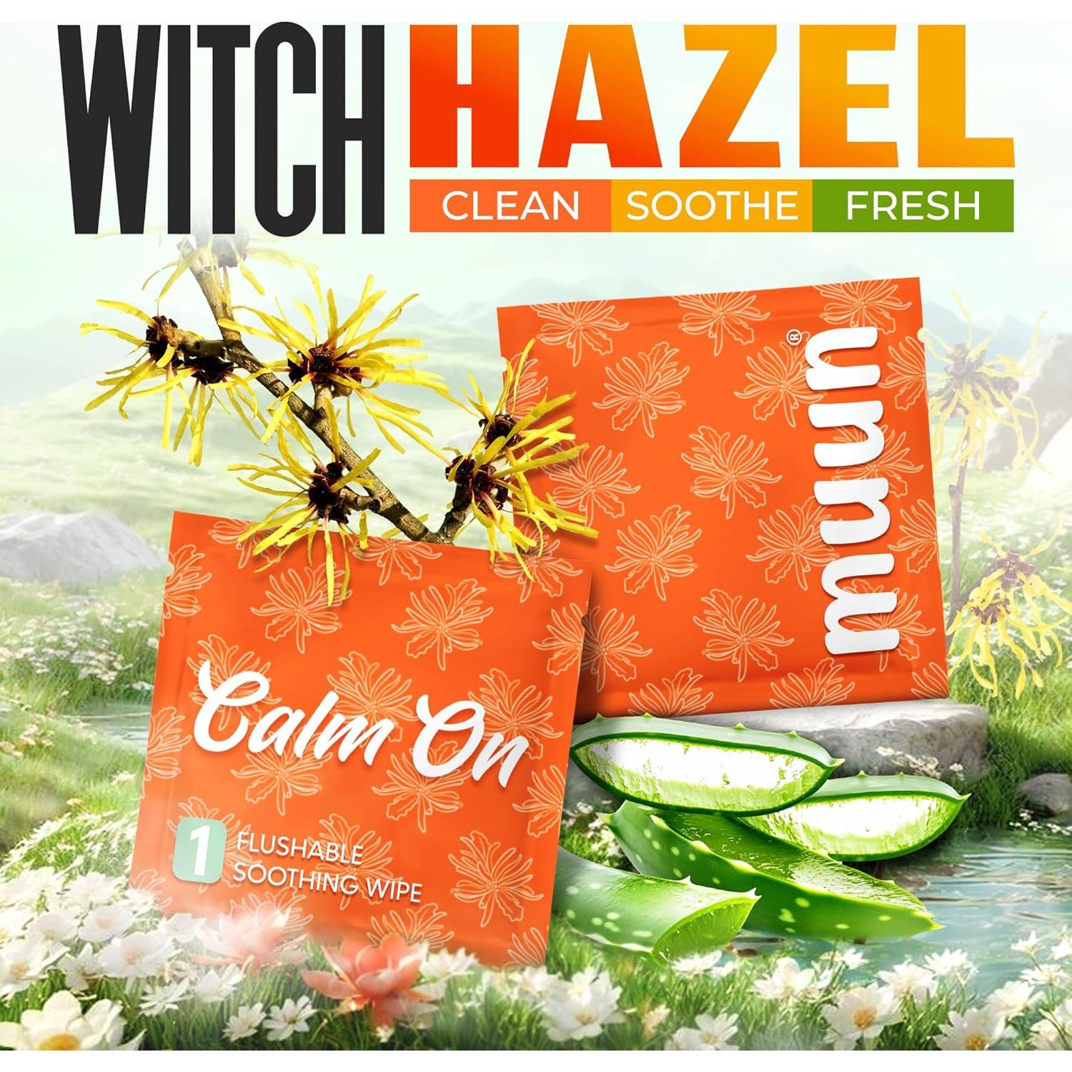 Toallitas Húmedas Calmantes Muun 30 Unidades - Sin Alcohol