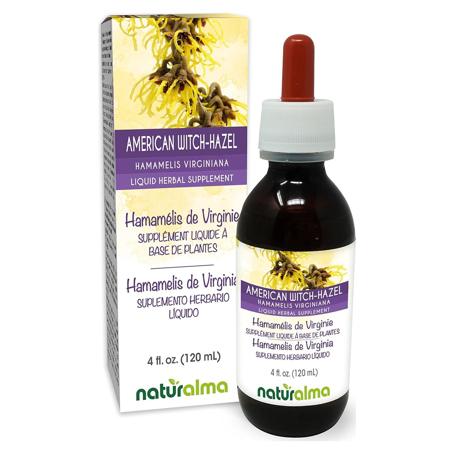 Tintura de Hamamelis Americana Naturalma 118 ml Sin Alcohol