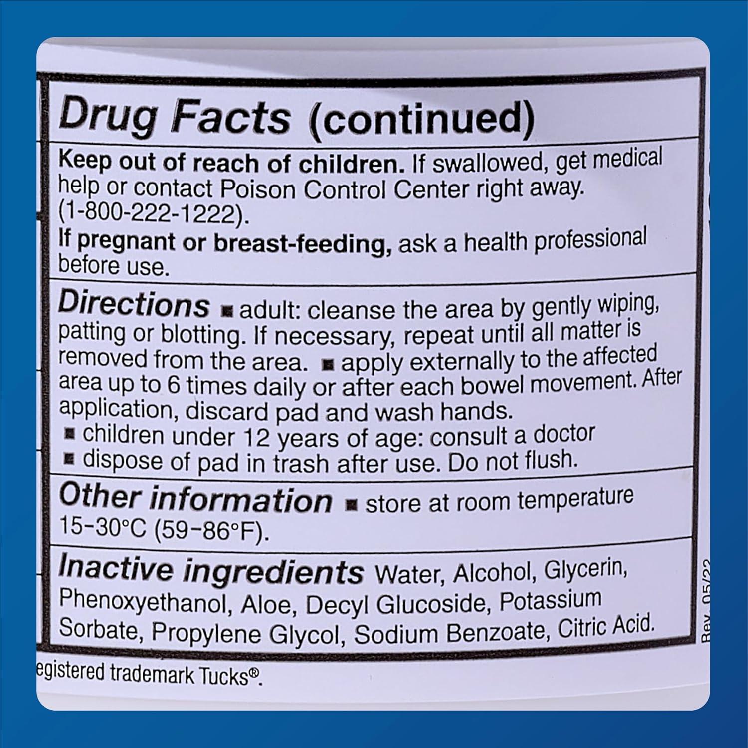 Toallitas Higiénicas Hemorroidales Major - 100 Unidades