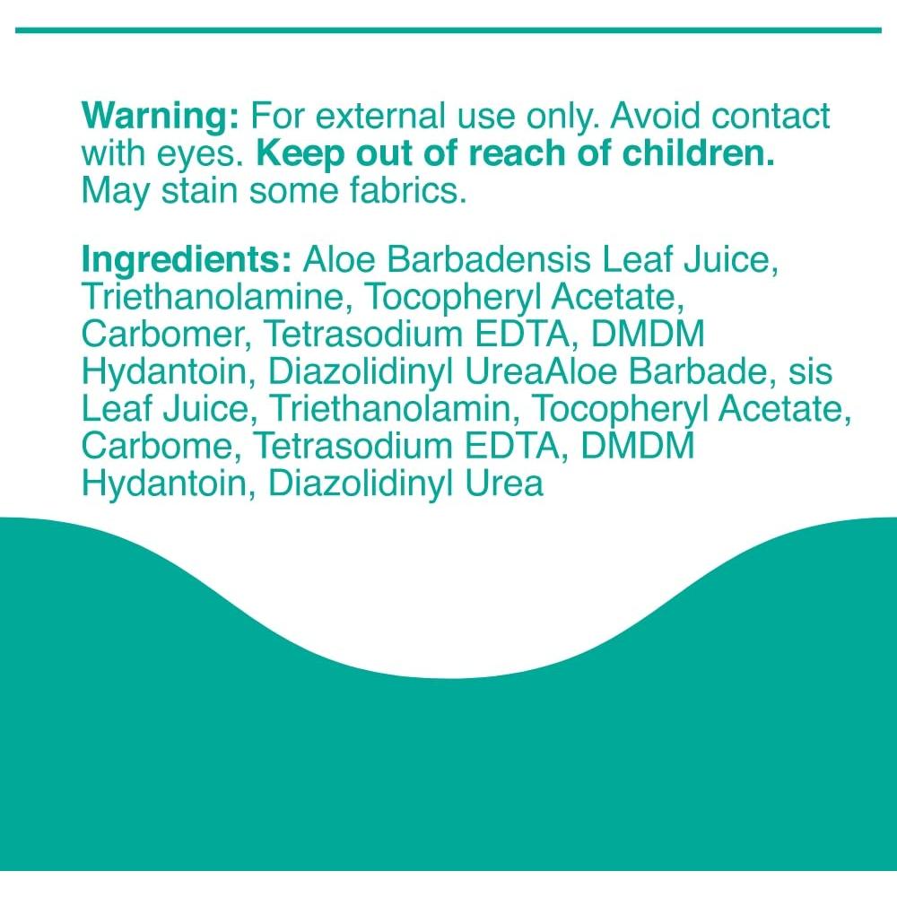 Gel de Aloe Vera Orgánico 100% Eden Dews 68.1 g Hidratante