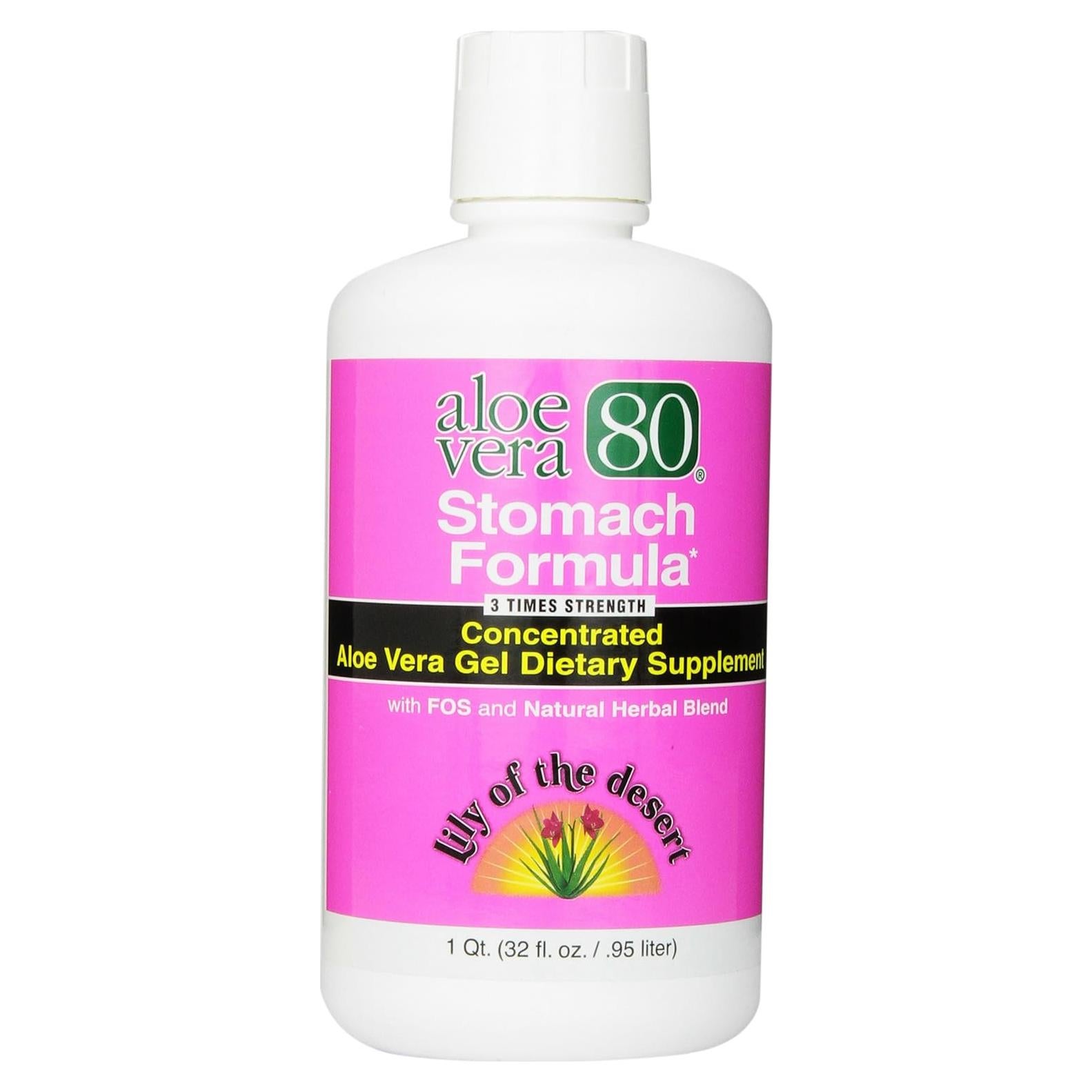Fórmula Estomacal Aloe 80 Organics 946ml - Alivio Digestivo