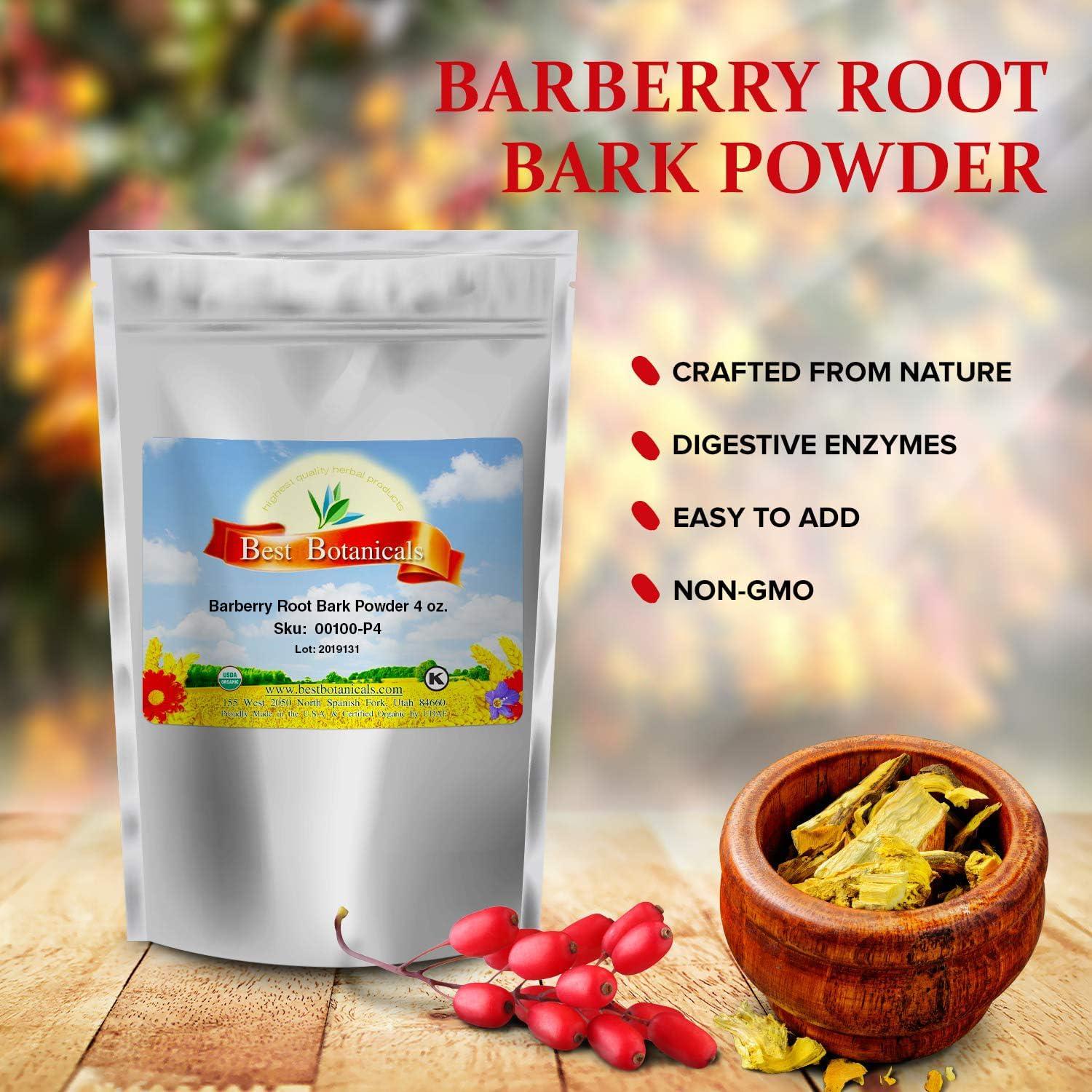 Corteza de Raíz de Agracejo 113.4 g Mejor Botánicos - Digestión