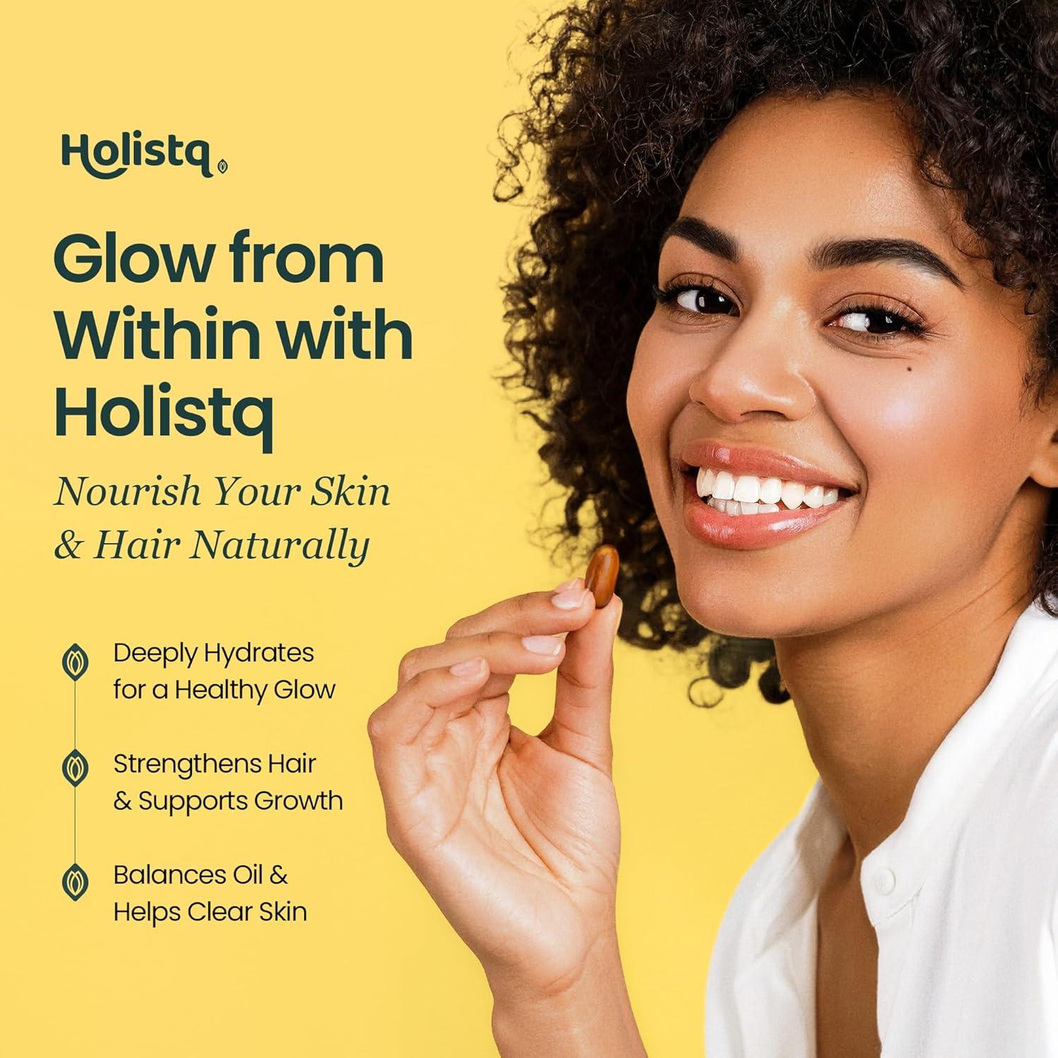 Cápsulas de Aceite de Semilla Negra Holistiq 120 Gelatinas Blandas