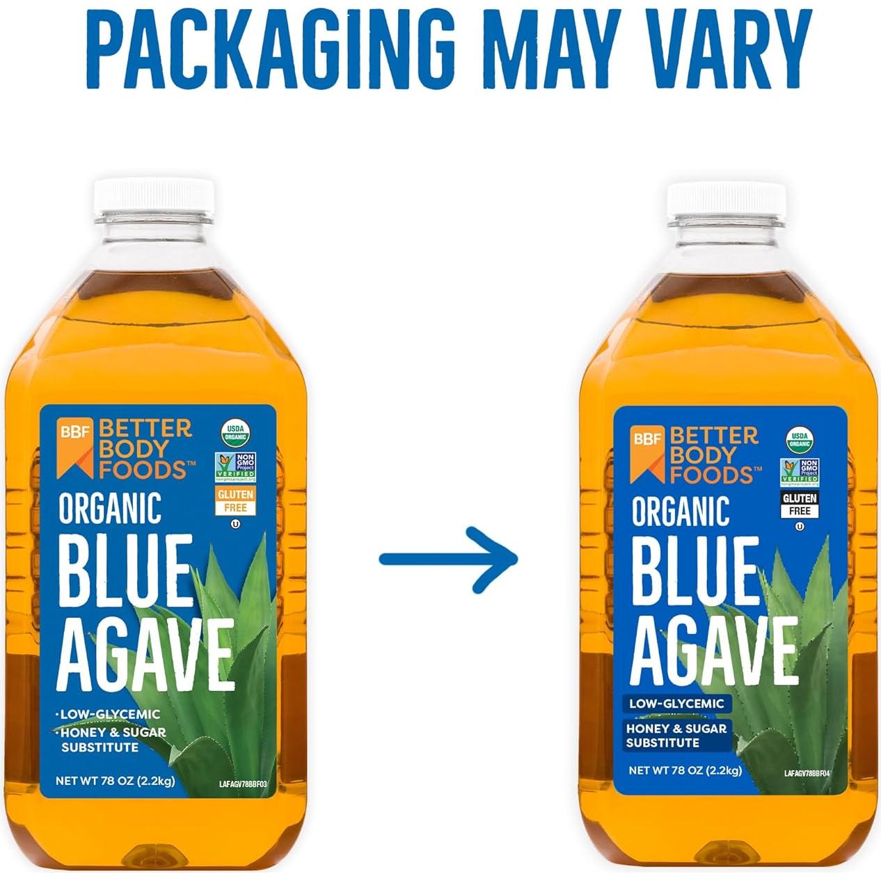 Néctar de Agave Azul Orgánico BetterBody Foods 2205 g