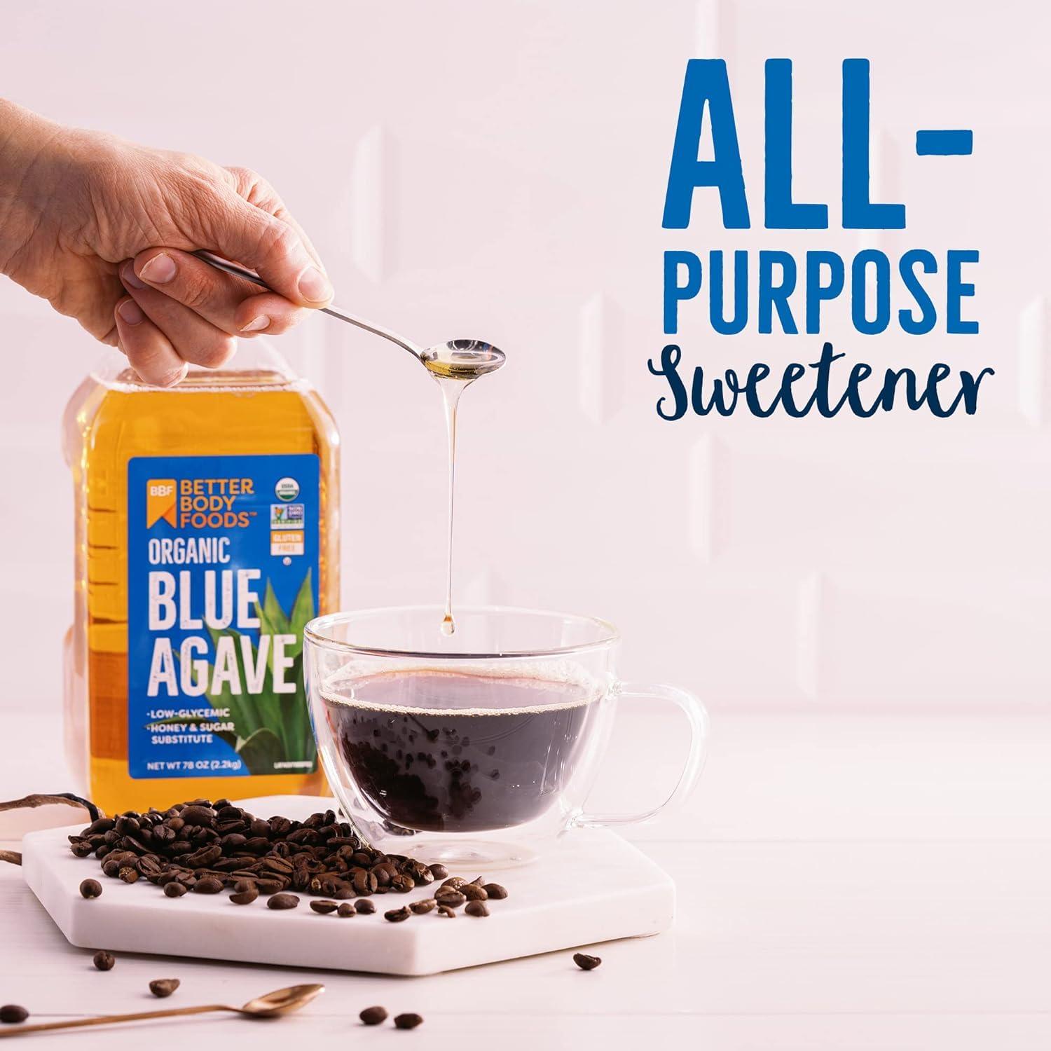 Néctar de Agave Azul Orgánico BetterBody Foods 2205 g