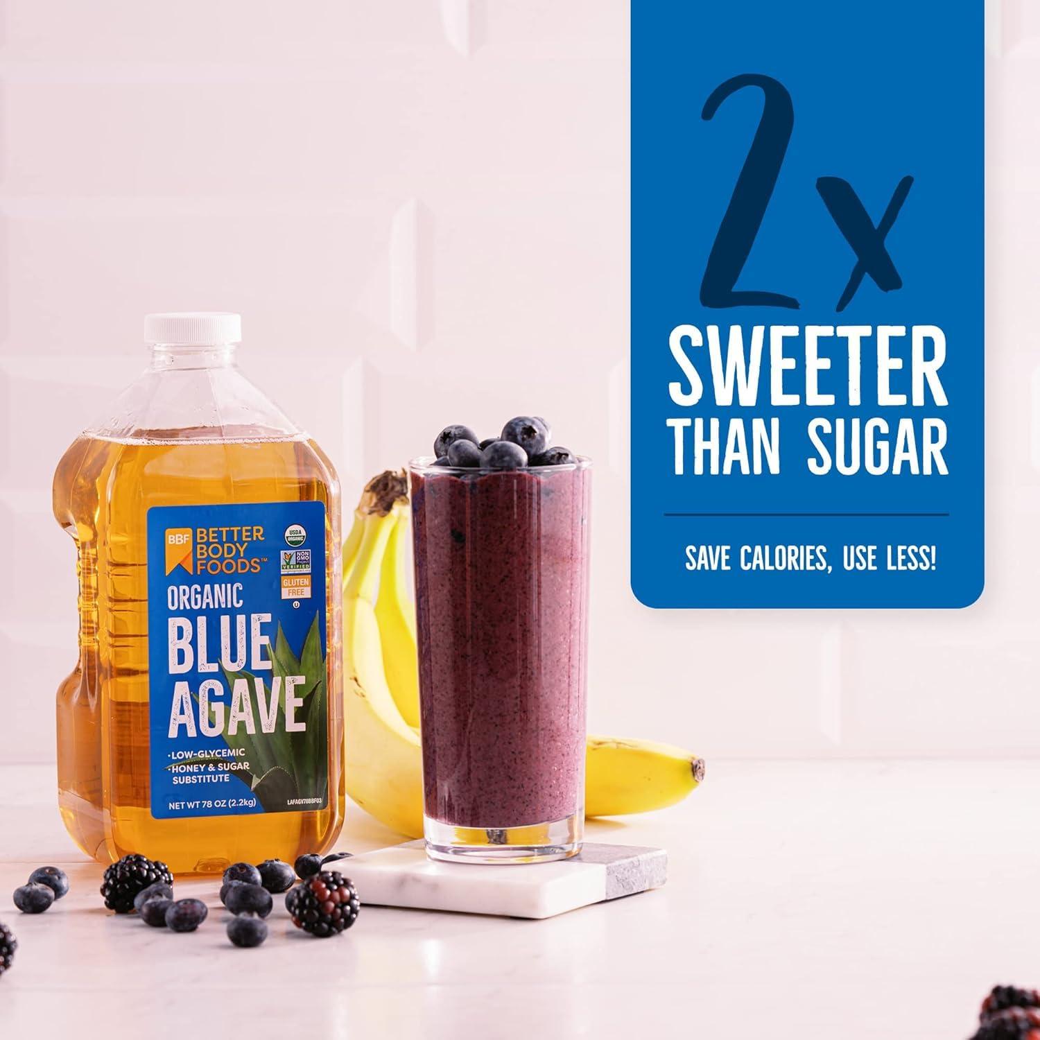 Néctar de Agave Azul Orgánico BetterBody Foods 2205 g