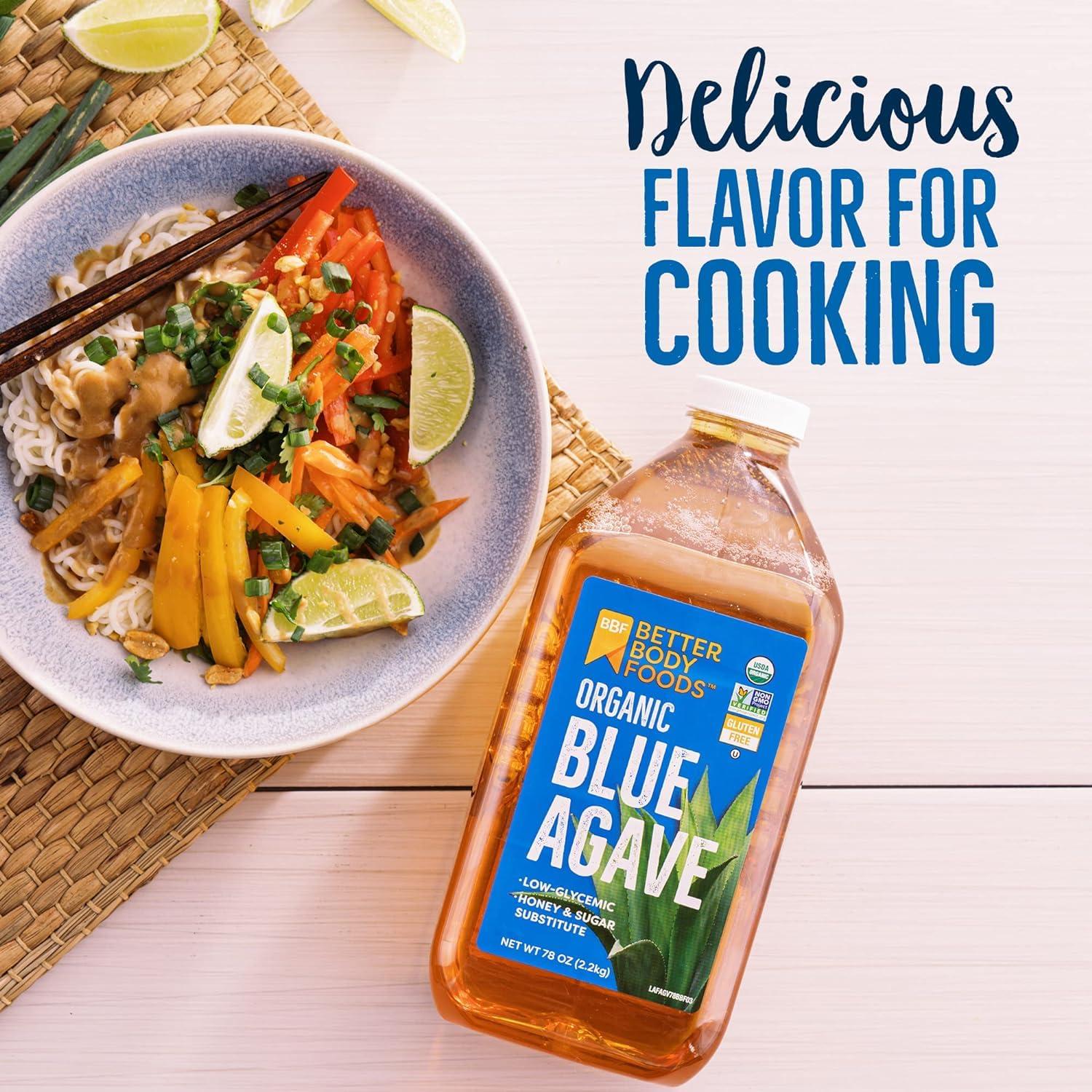 Néctar de Agave Azul Orgánico BetterBody Foods 2205 g