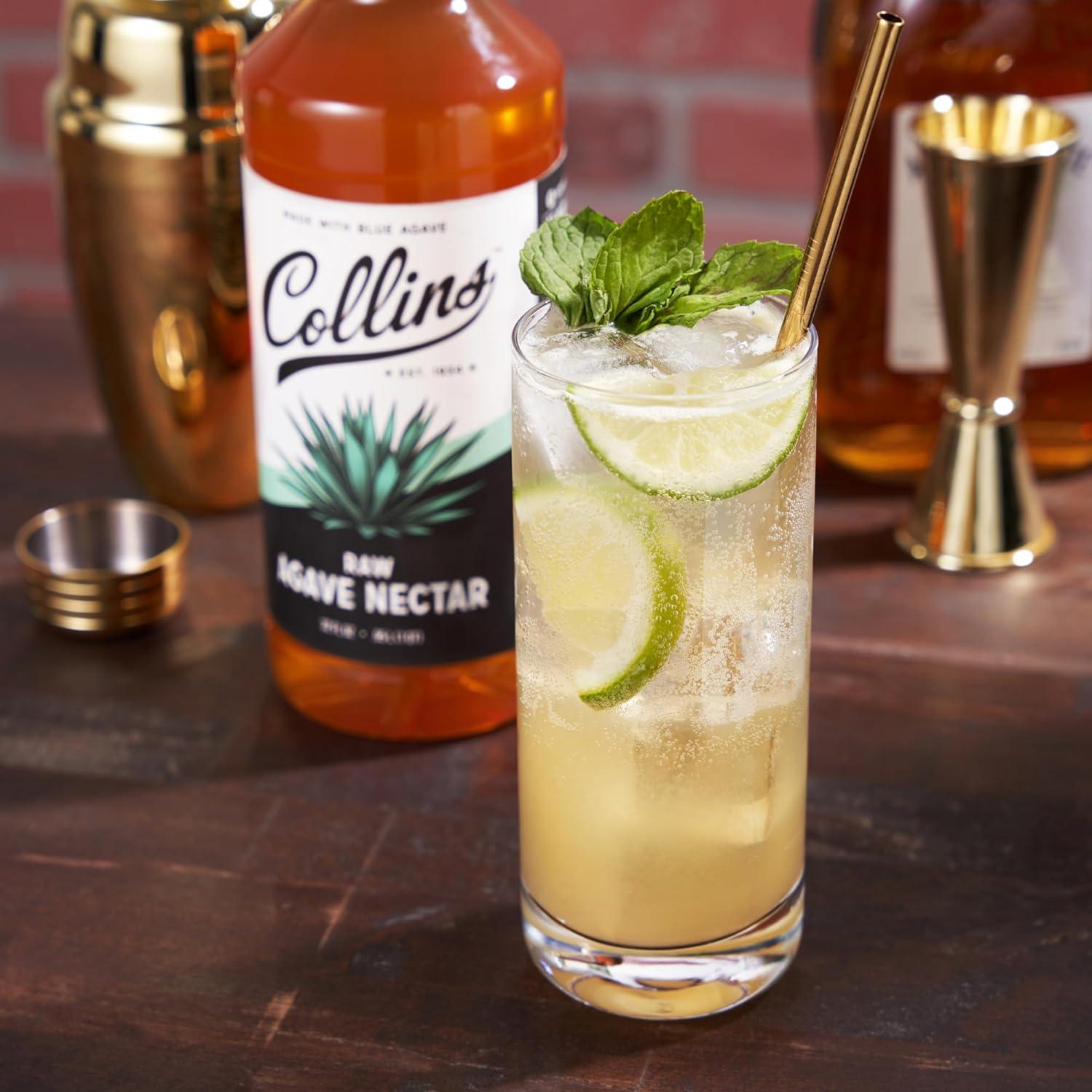 Néctar de Agave Crudo Collins 32 oz - Endulzante Natural