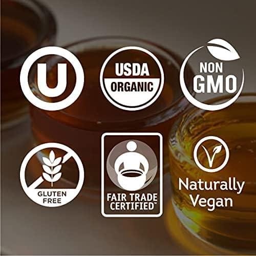 Néctar de Agave Azul Crudo Orgánico Wholesome 1.24 kg