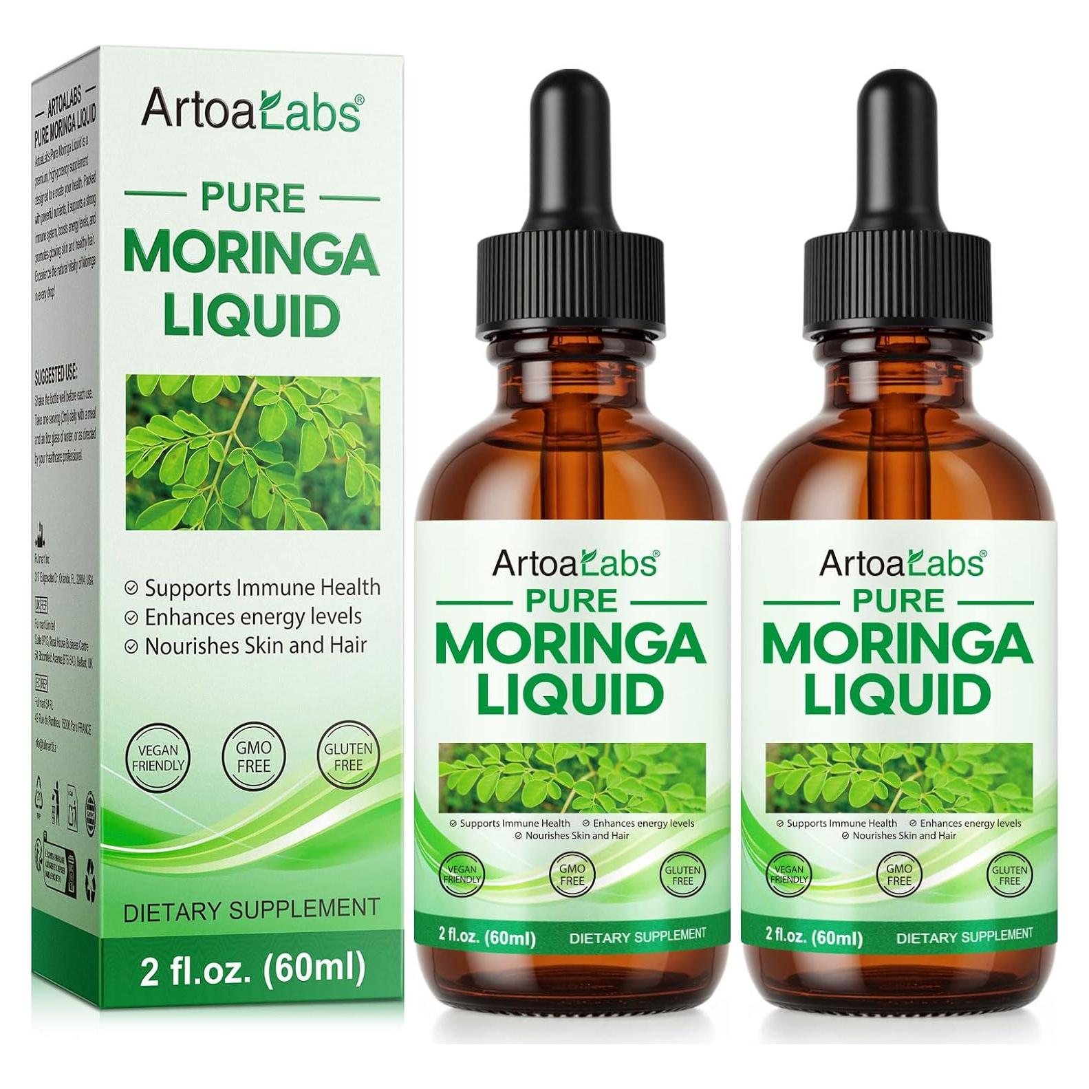 Extracto líquido de Moringa Oleifera pura 120ml - Suplemento energético