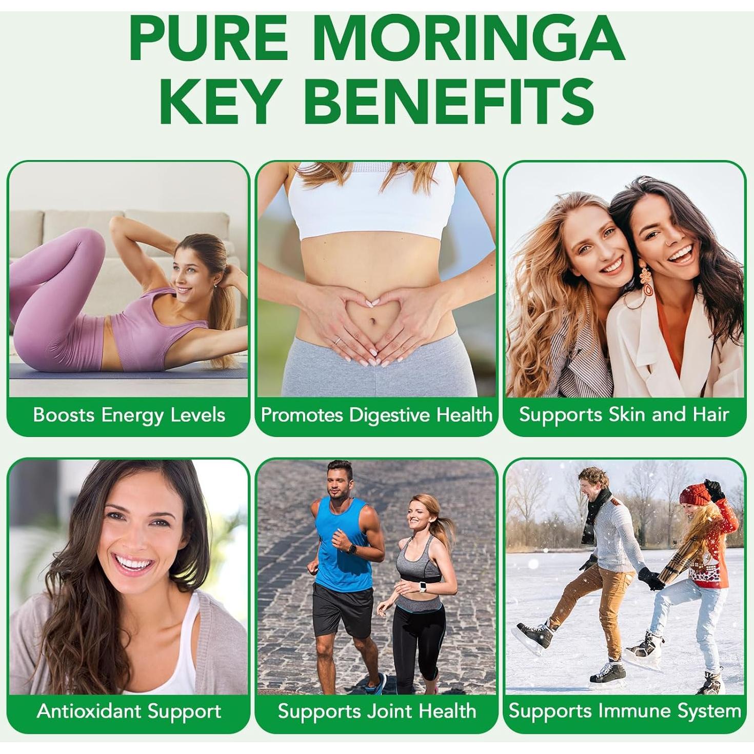 Extracto líquido de Moringa Oleifera pura 120ml - Suplemento energético