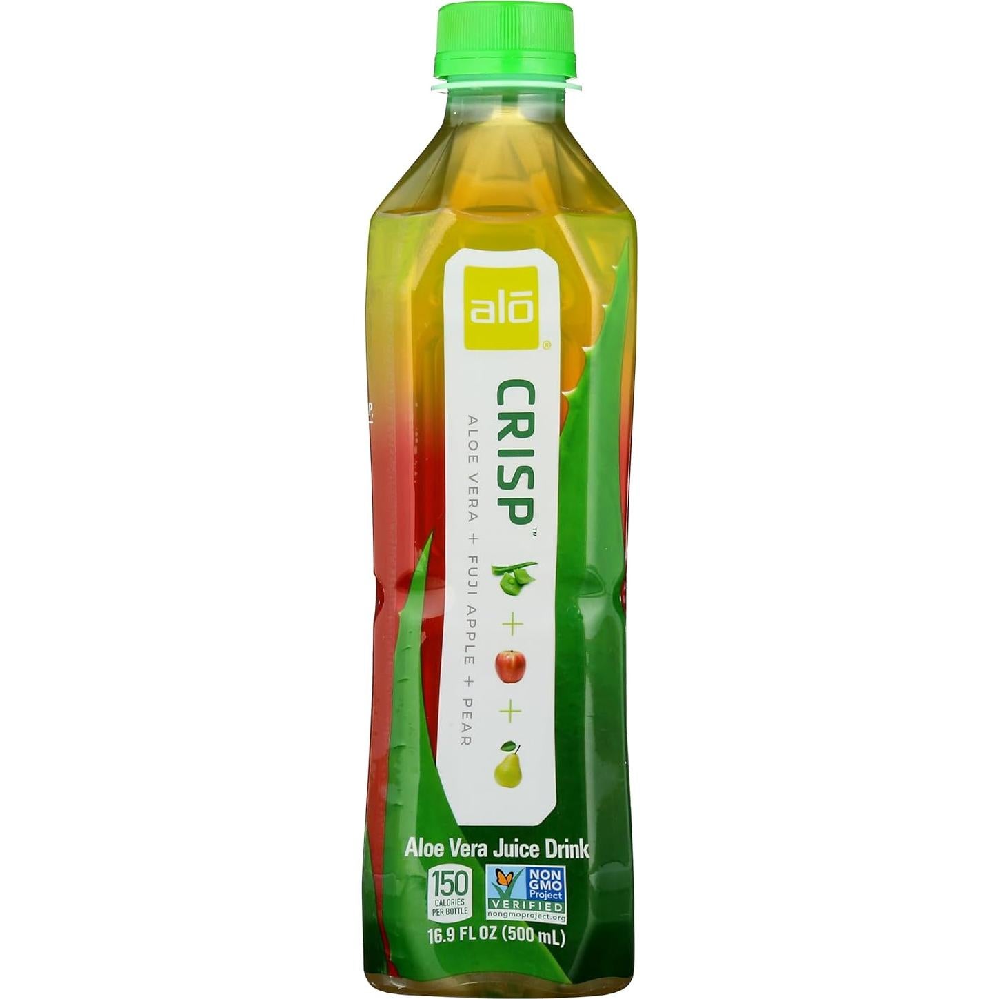 Bebida de Aloe Vera ALO con Manzana Fuji 500 ml