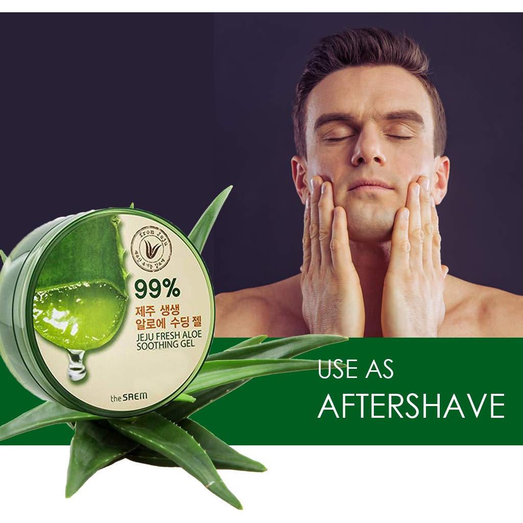 Gel Calmante de Aloe Vera TheSaem 300ml - Hidratante Piel Seca