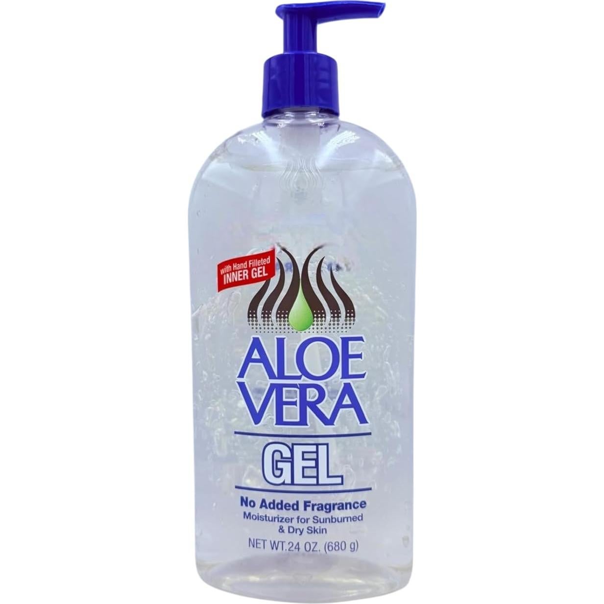 Gel de Aloe Vera Puro Genérico 2 x 710 ml - Hidratante y Calmante