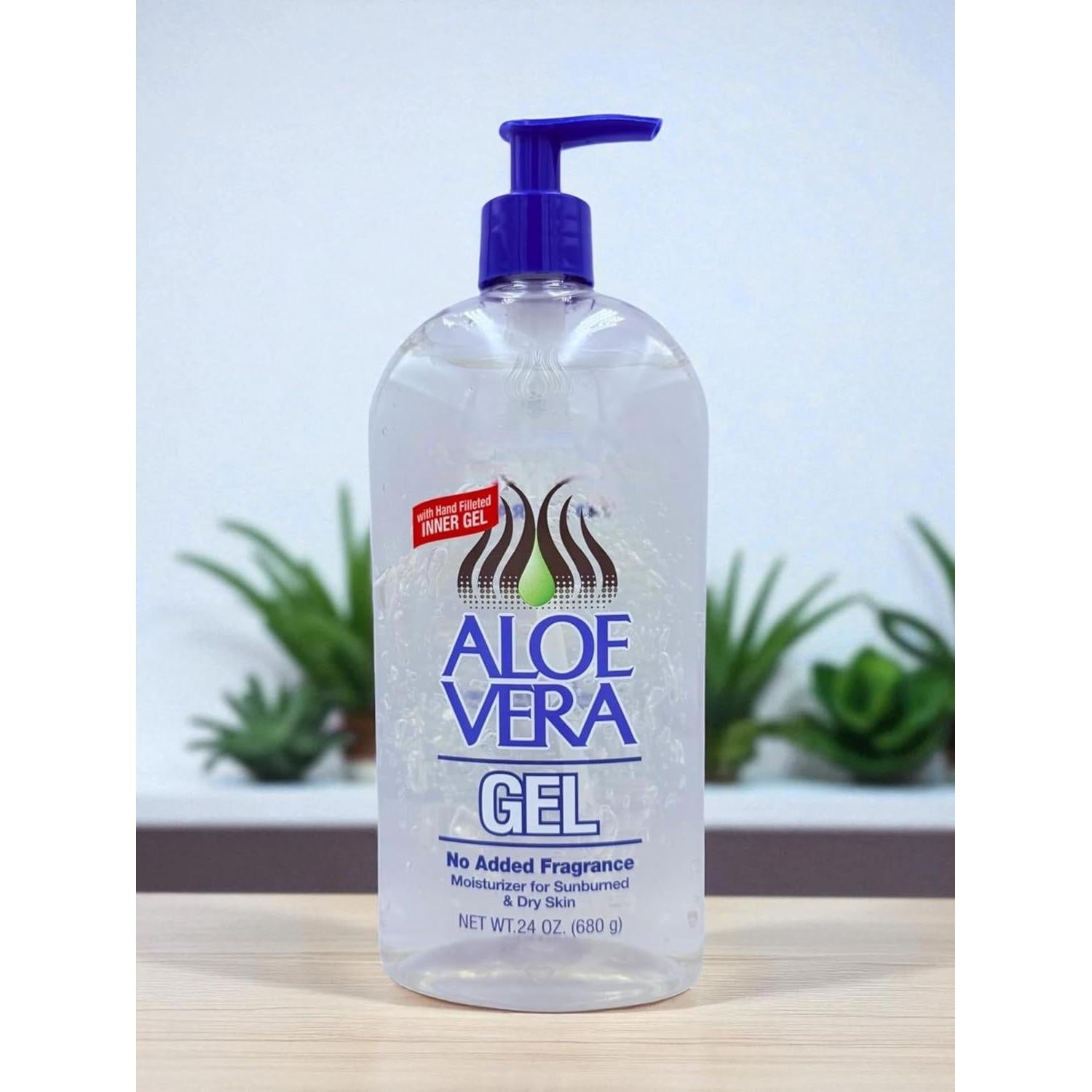Gel de Aloe Vera Puro Genérico 2 x 710 ml - Hidratante y Calmante