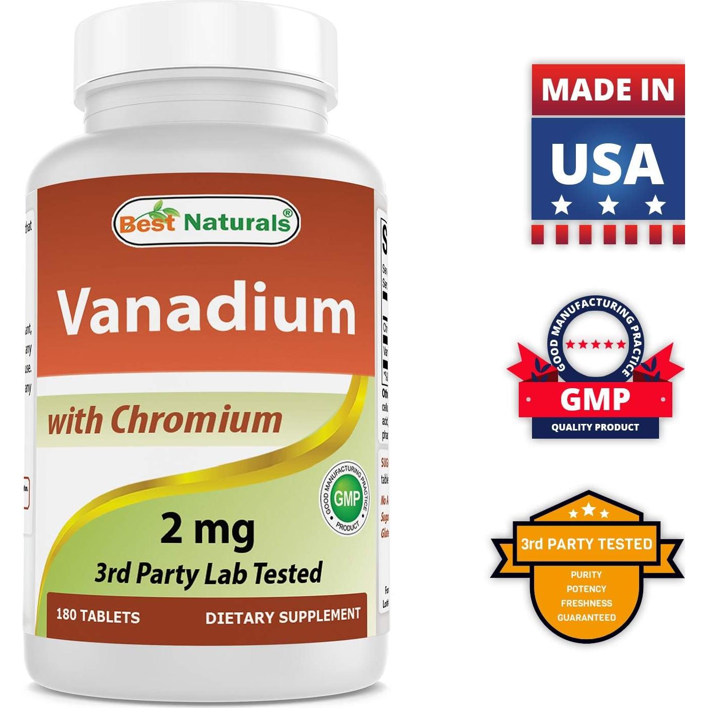 Extracto de Arándano 1000mg con Vanadio y Cromo - 90 Cápsulas