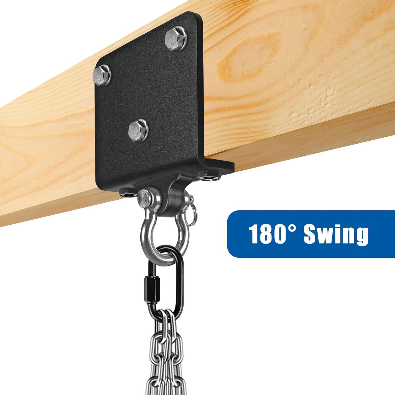 Soporte de bolsa pesada Kipika para pared, ajustable y rotatable