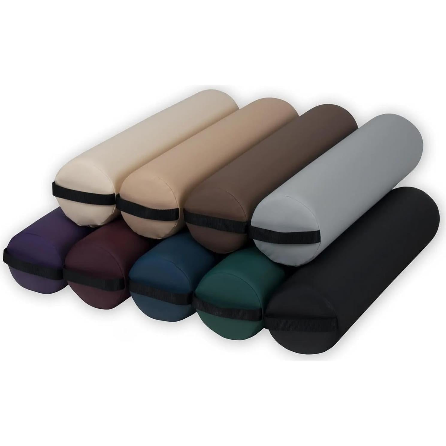 Cojín de Masaje EarthLite Completo Redondo 66x15cm Crema