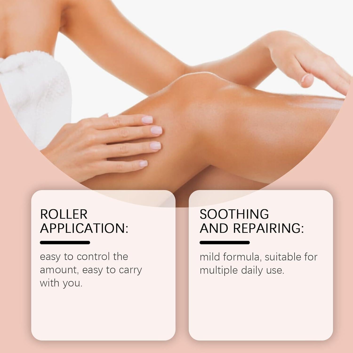 Aceite de Ricino Orgánico Roll-On Roseblem 50ml con Vitamina E