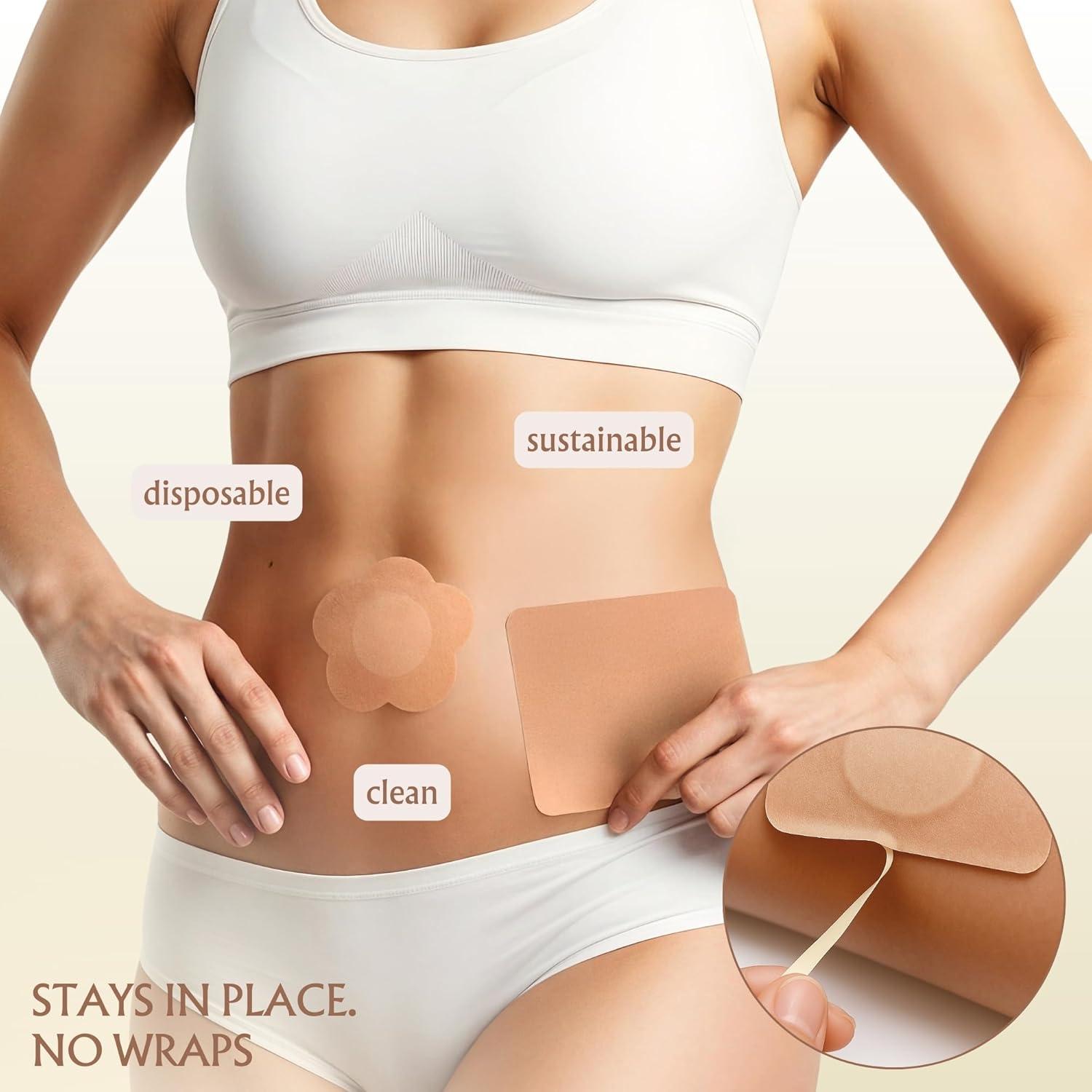 Conjunto de Parches de Aceite de Ricino Orgánico 118 ml - BodyJ4You