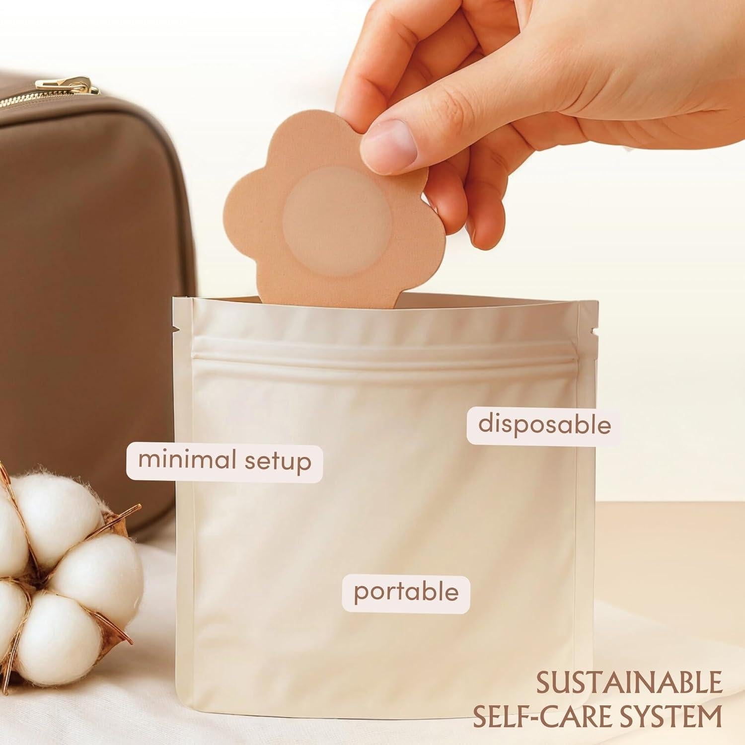 Conjunto de Parches de Aceite de Ricino Orgánico 118 ml - BodyJ4You