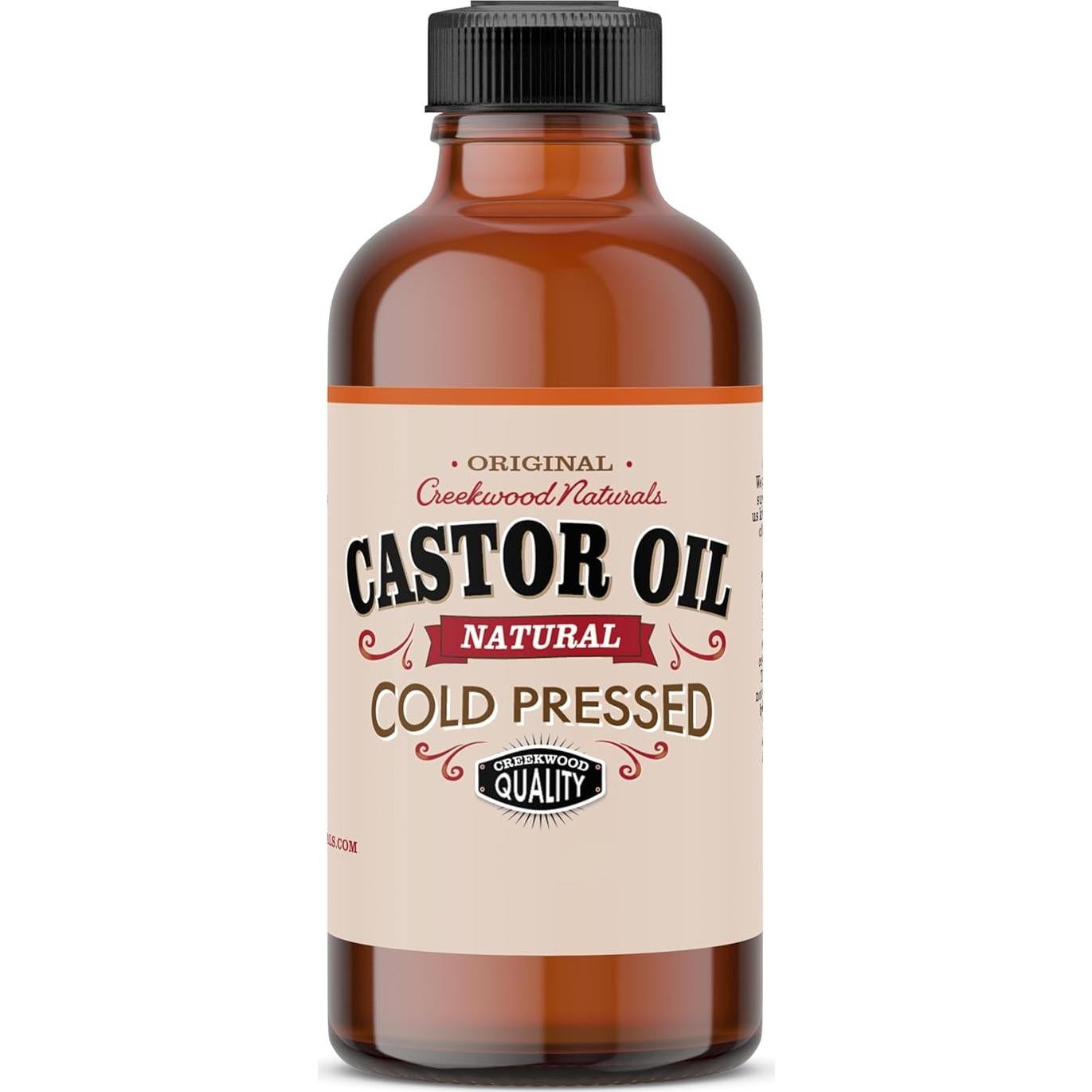 Aceite de Ricino 100% Puro Prensado en Frío 30ml Creekwood