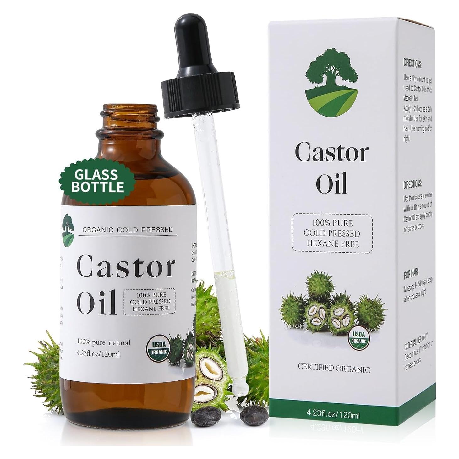 Aceite de Ricino Orgánico Prensado en Frío 125 ml - Fuuerds