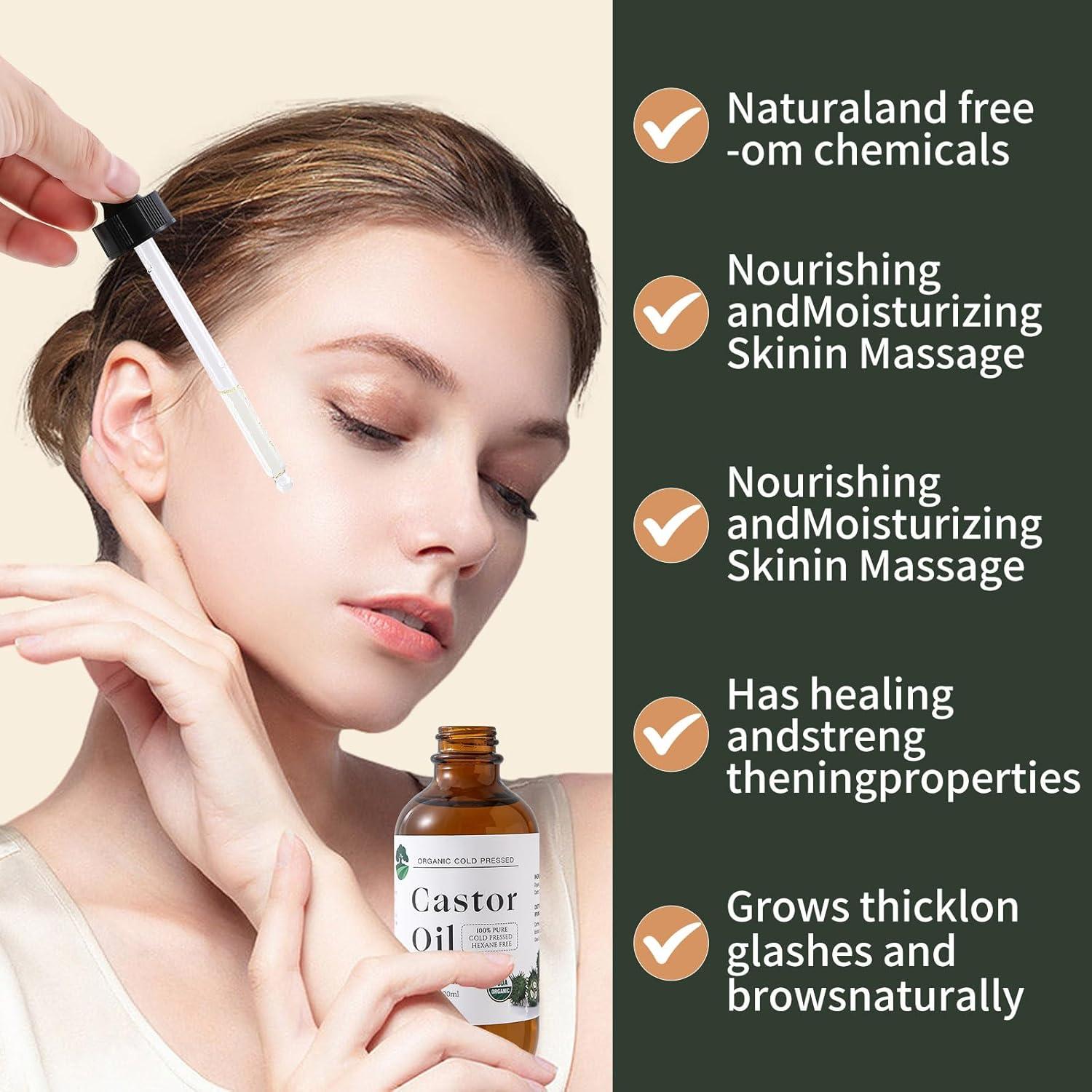 Aceite de Ricino Orgánico Prensado en Frío 125 ml - Fuuerds