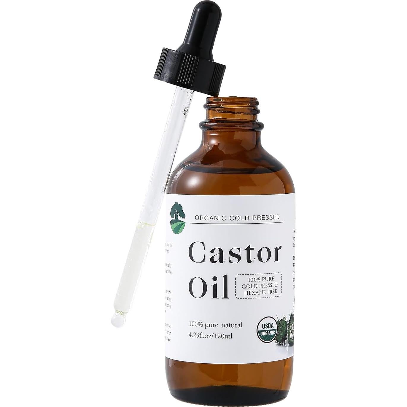 Aceite de Ricino Orgánico Prensado en Frío 125 ml - Fuuerds