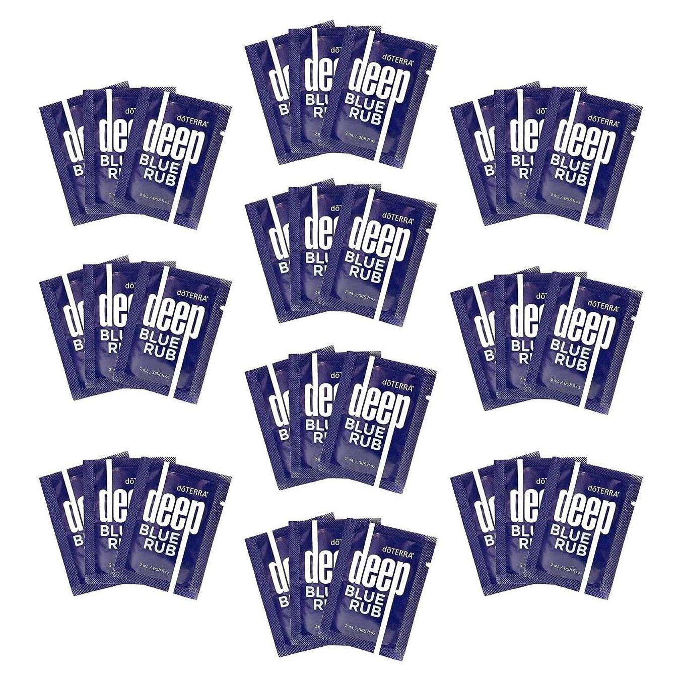 Paquete de 30 Muestras de doTERRA Deep Blue Rub 2 ml