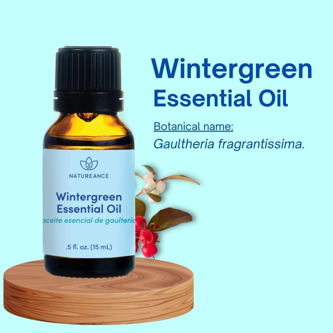 Aceite Esencial de Gaulteria Natureance 15 mL 100% Puro