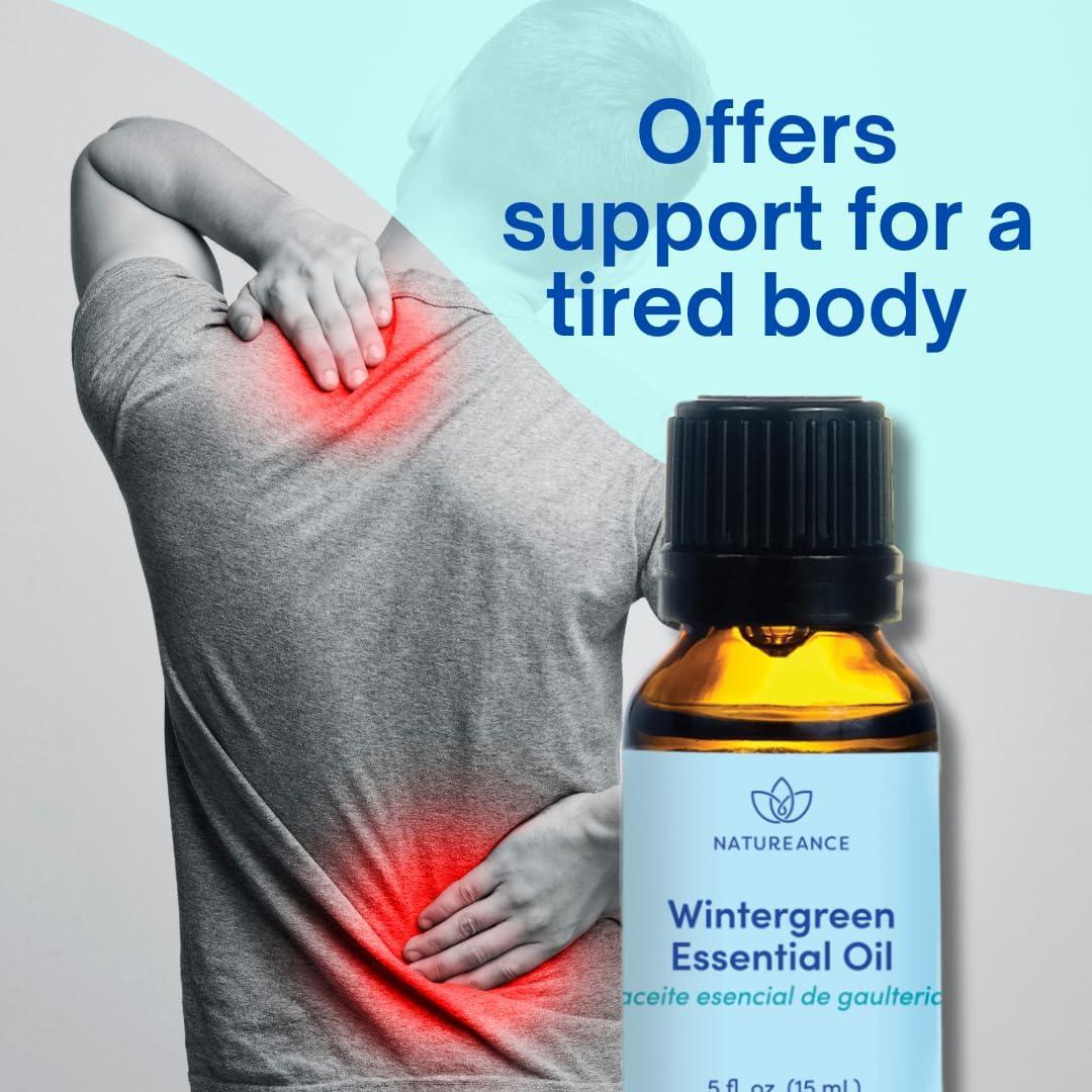 Aceite Esencial de Gaulteria Natureance 15 mL 100% Puro