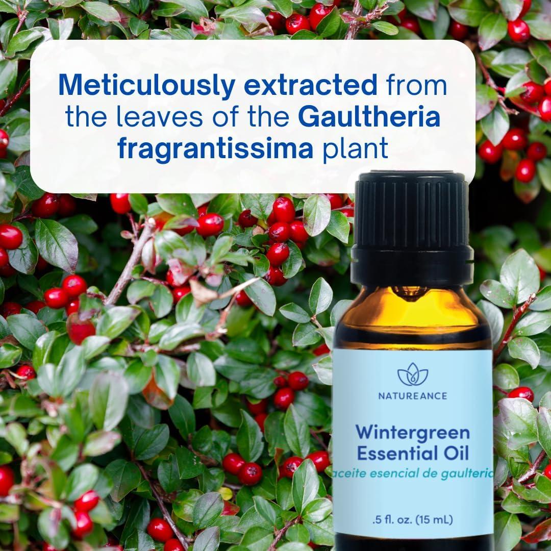 Aceite Esencial de Gaulteria Natureance 15 mL 100% Puro