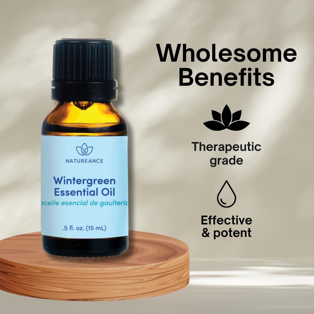 Aceite Esencial de Gaulteria Natureance 15 mL 100% Puro