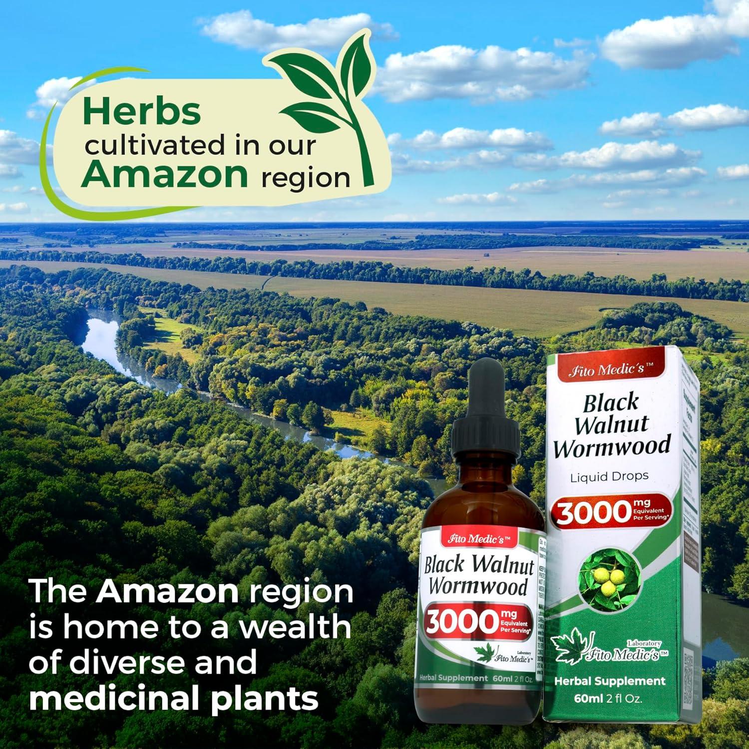 Gotas de Ajenjo de Nogal Negro FITO MEDIC'S 60 ml 3000 mg