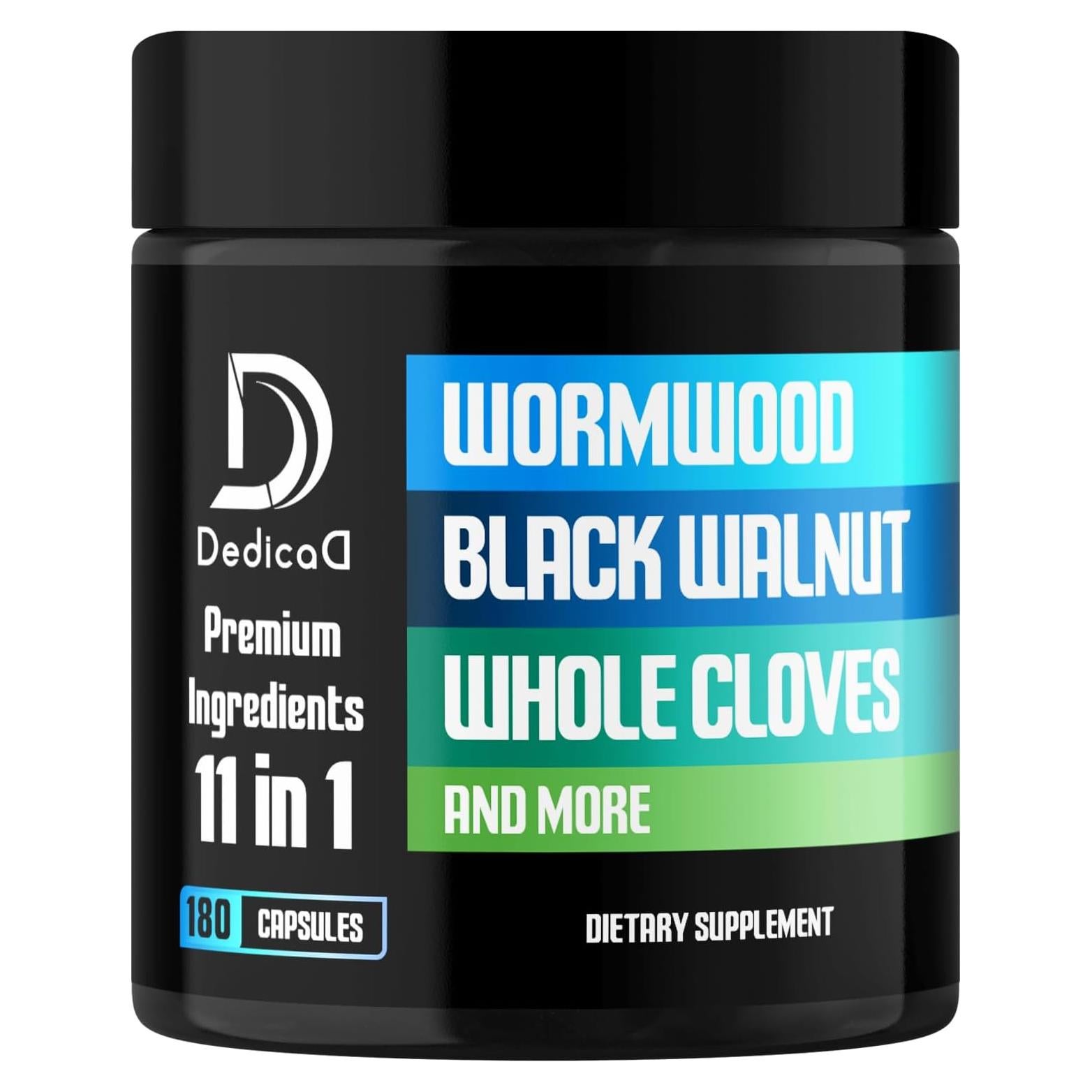 Cápsulas de Ajenjo Dedicad 180 Unidades - Apoyo Inmunológico