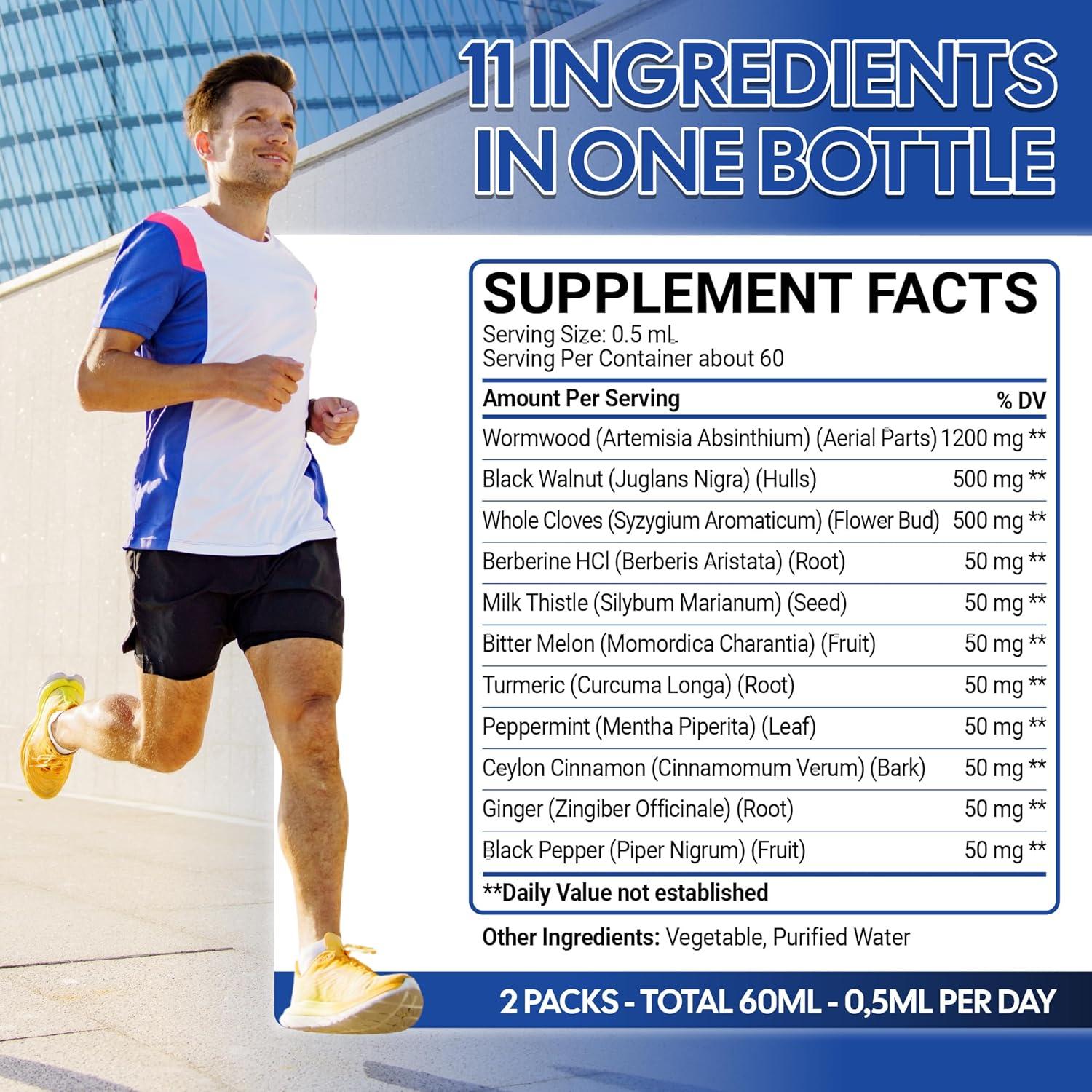 Gotas Líquidas de Artemisa 11 en 1 Mecisco 60 ml Total