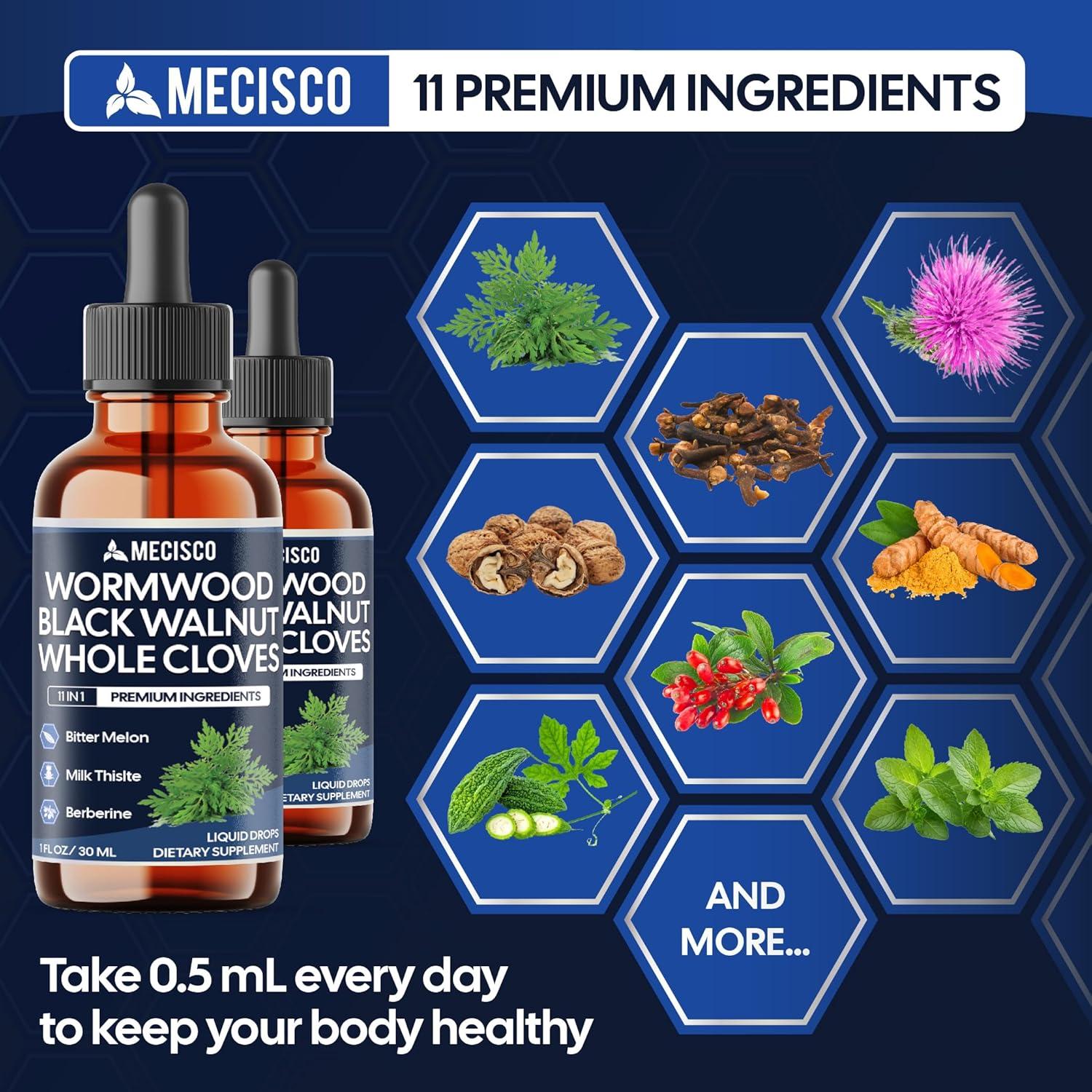 Gotas Líquidas de Artemisa 11 en 1 Mecisco 60 ml Total