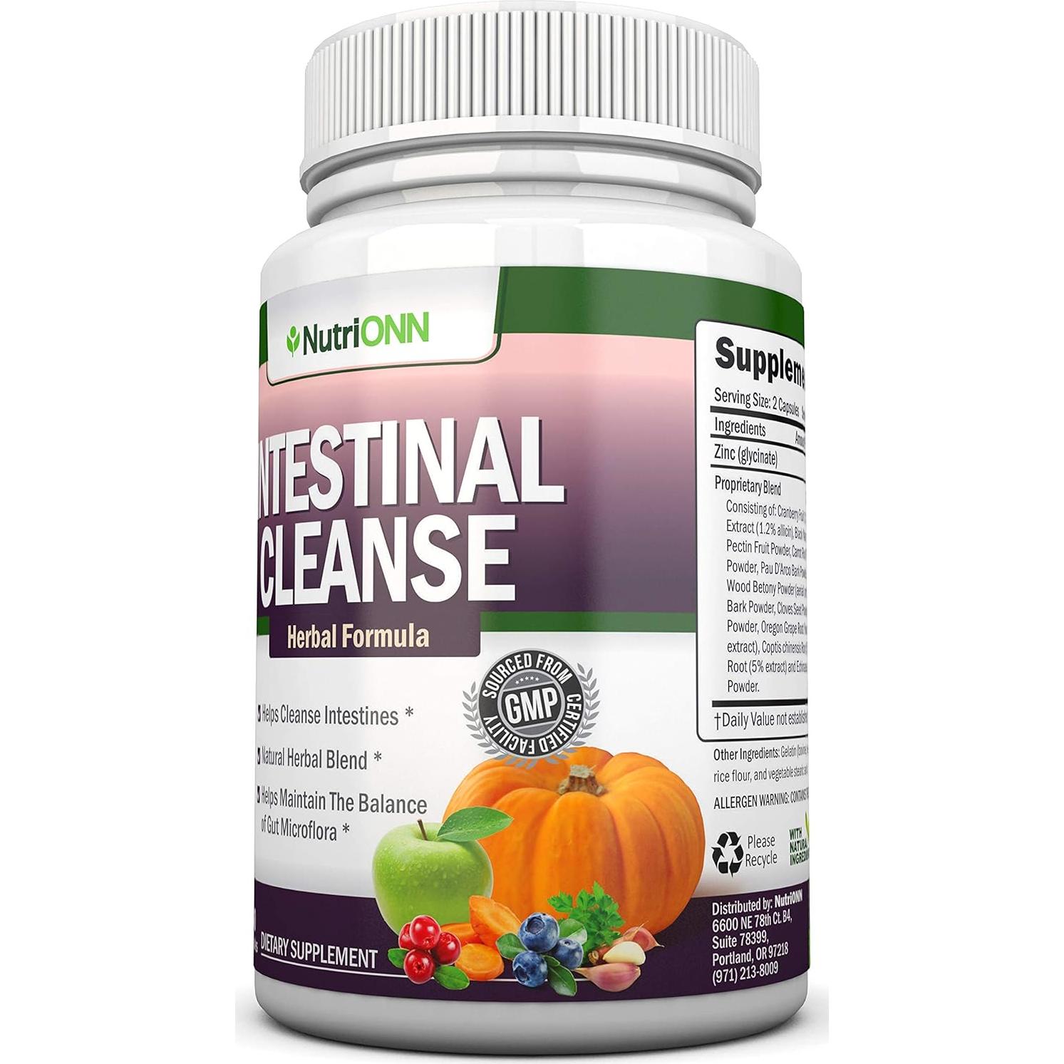 Suplemento Detox Herbal NutriONN 100% Natural 10 Días