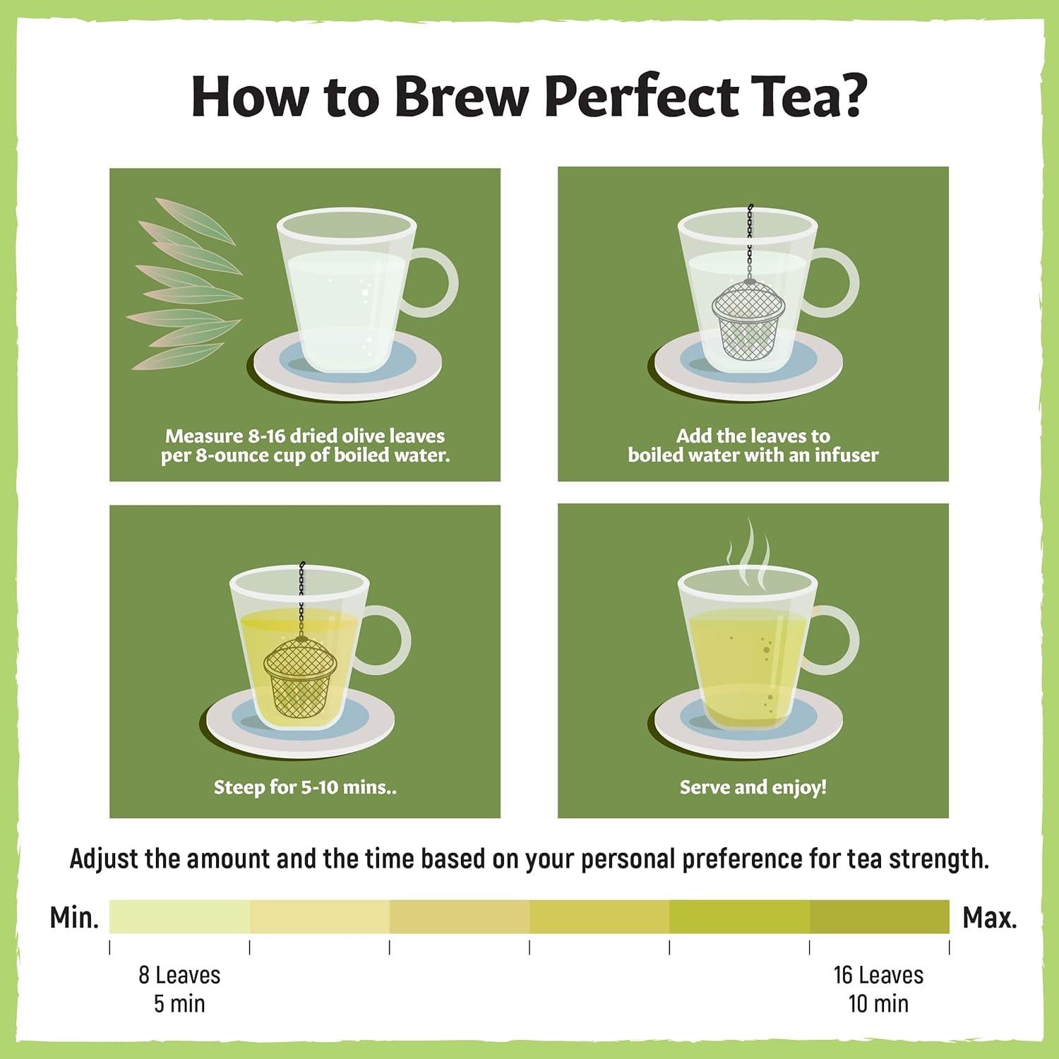 Té de Hojas de Olivo Eastanbul 80g - Natural y Vegano