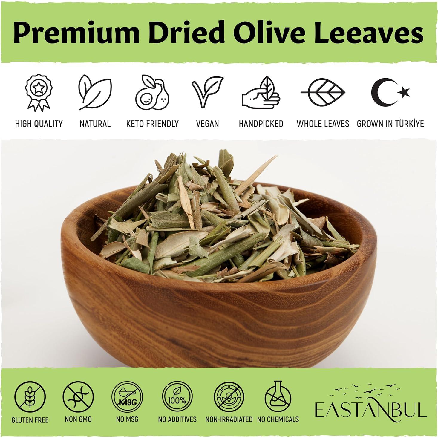 Té de Hojas de Olivo Eastanbul 80g - Natural y Vegano