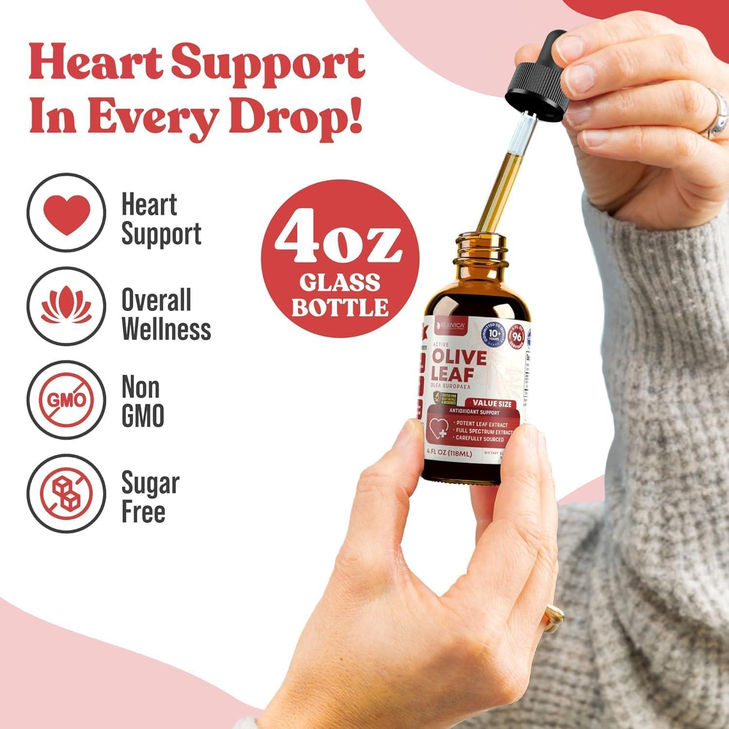 Suplemento Líquido Hoja de Olivo Rejuvica 118 ml - Apoyo Inmunológico