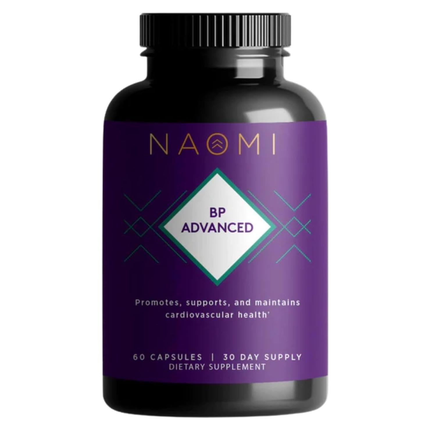 Suplemento Cardiovascular BP Avanzado Naomi 1000mg 60 Cápsulas