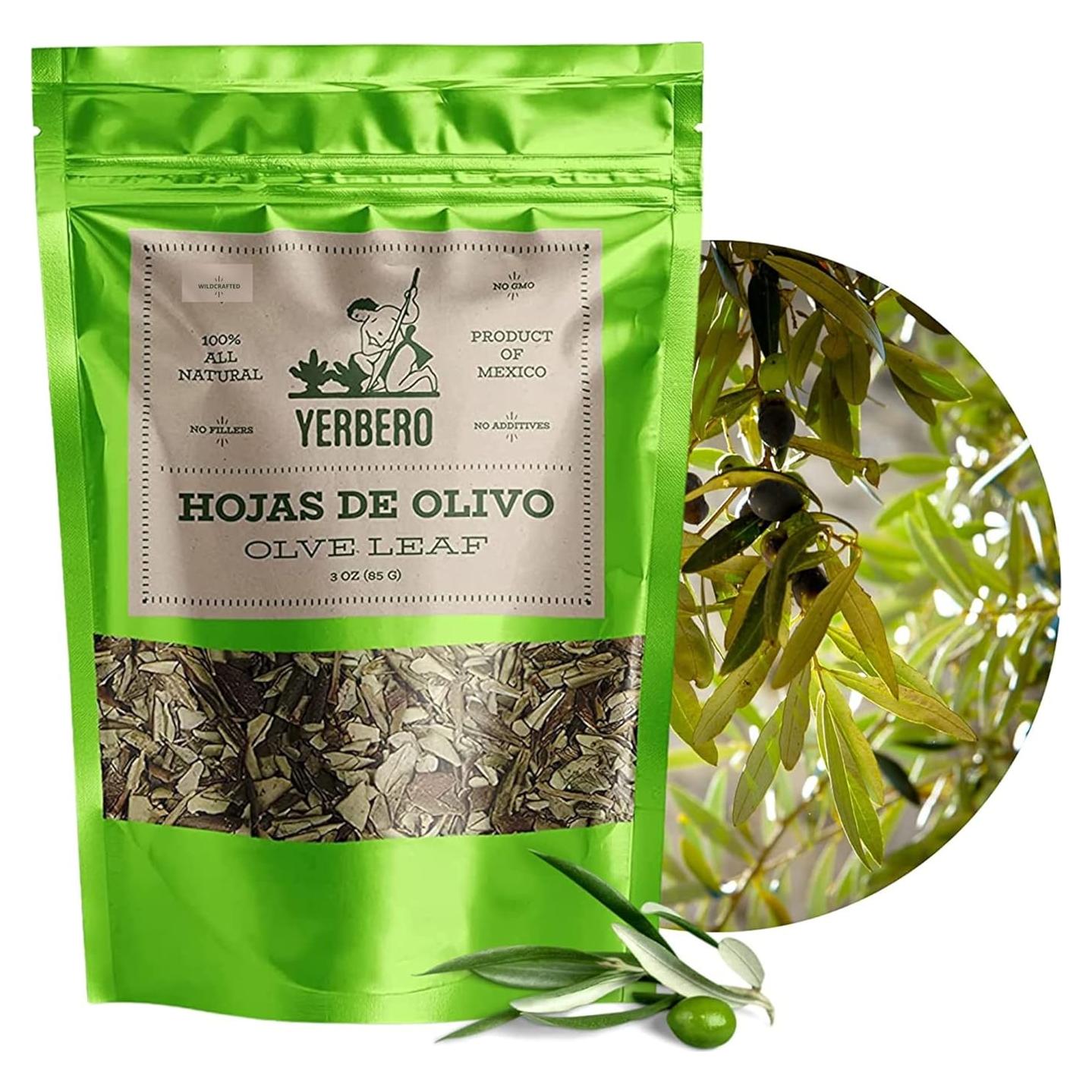 Té de Hojas de Olivo Yerbero 85 g | 100% Natural y Orgánico