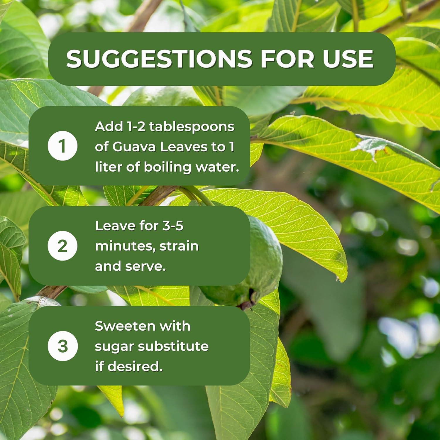 Té de Hoja de Guayaba FitoPeru 40g - Natural y Seco